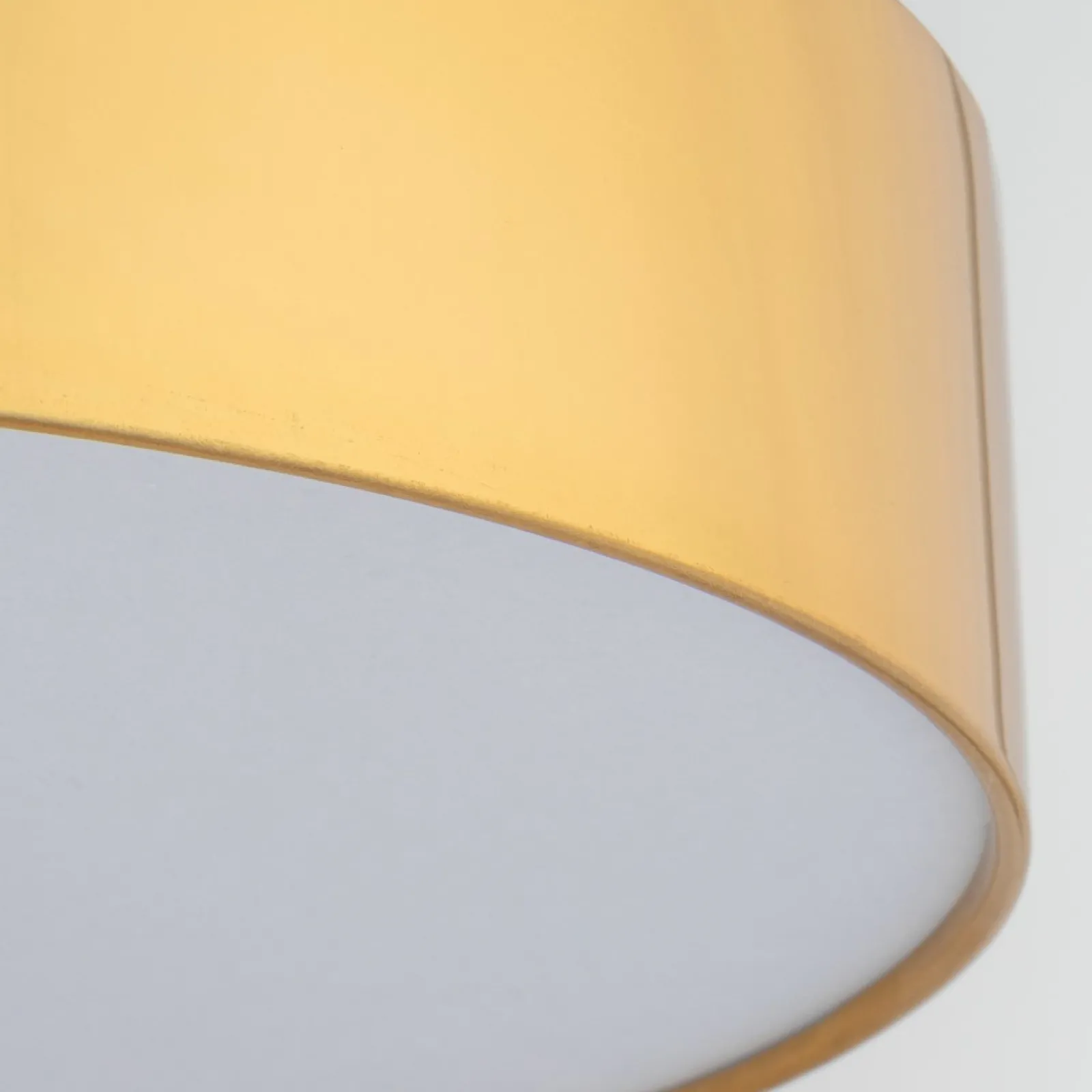 Sklep Kaja Elegancka lampa sufitowa ⌀60cm złoty abażur TK 4843 z serii RONDO GOLD* Plafony Nowoczesne