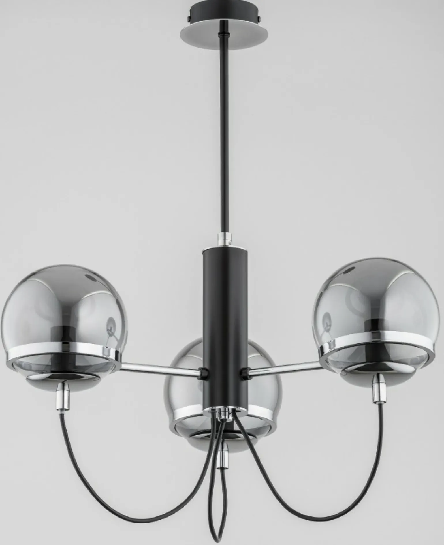 Cheap Elegancka lampa sufitowa z grafitowymi kloszami AL 28373 | Kaja Żyrandole Nowoczesne