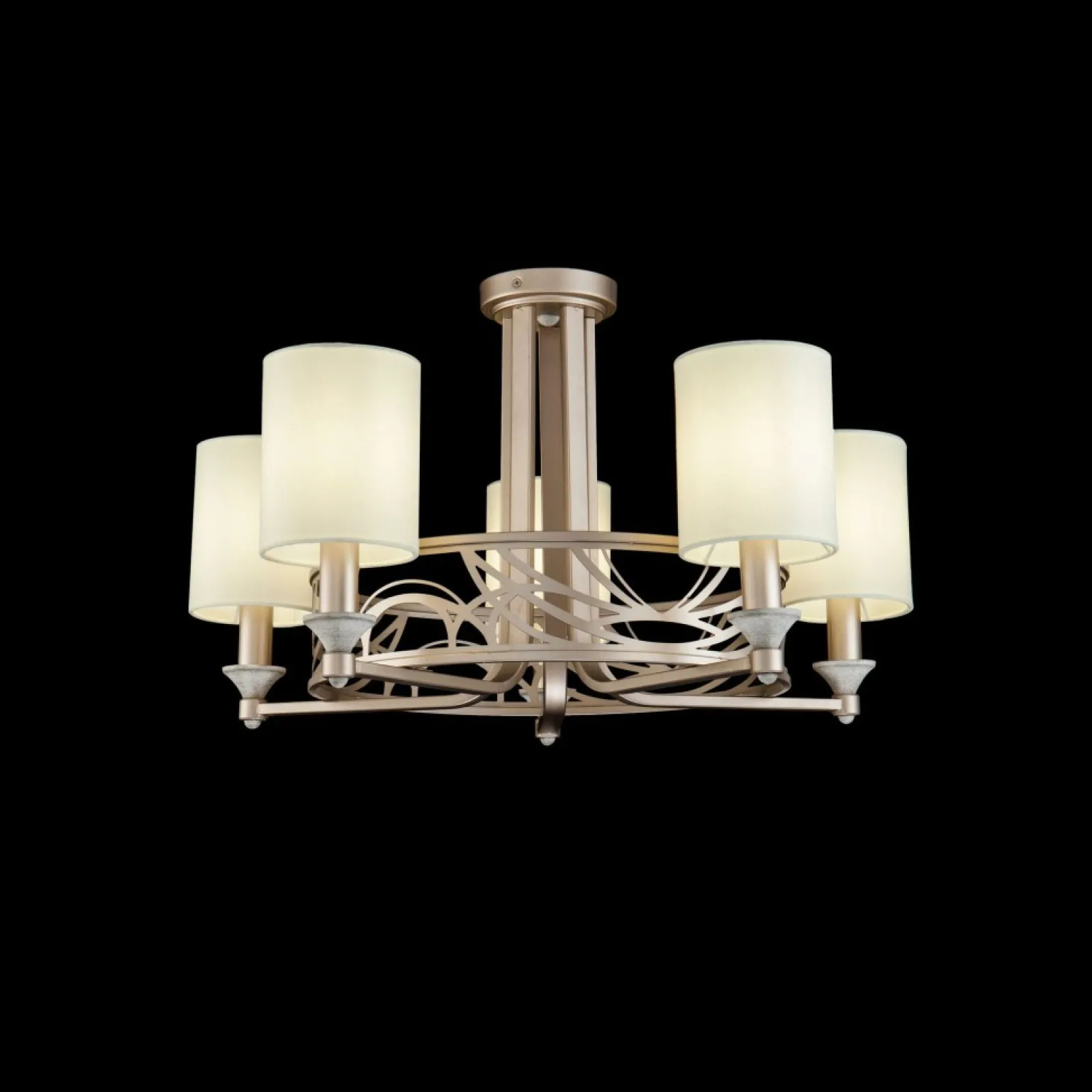 Shop Elegancka lampa wisząca H004CL-05BG VITTORIA | Kaja Oświetlenie Żyrandole Nowoczesne