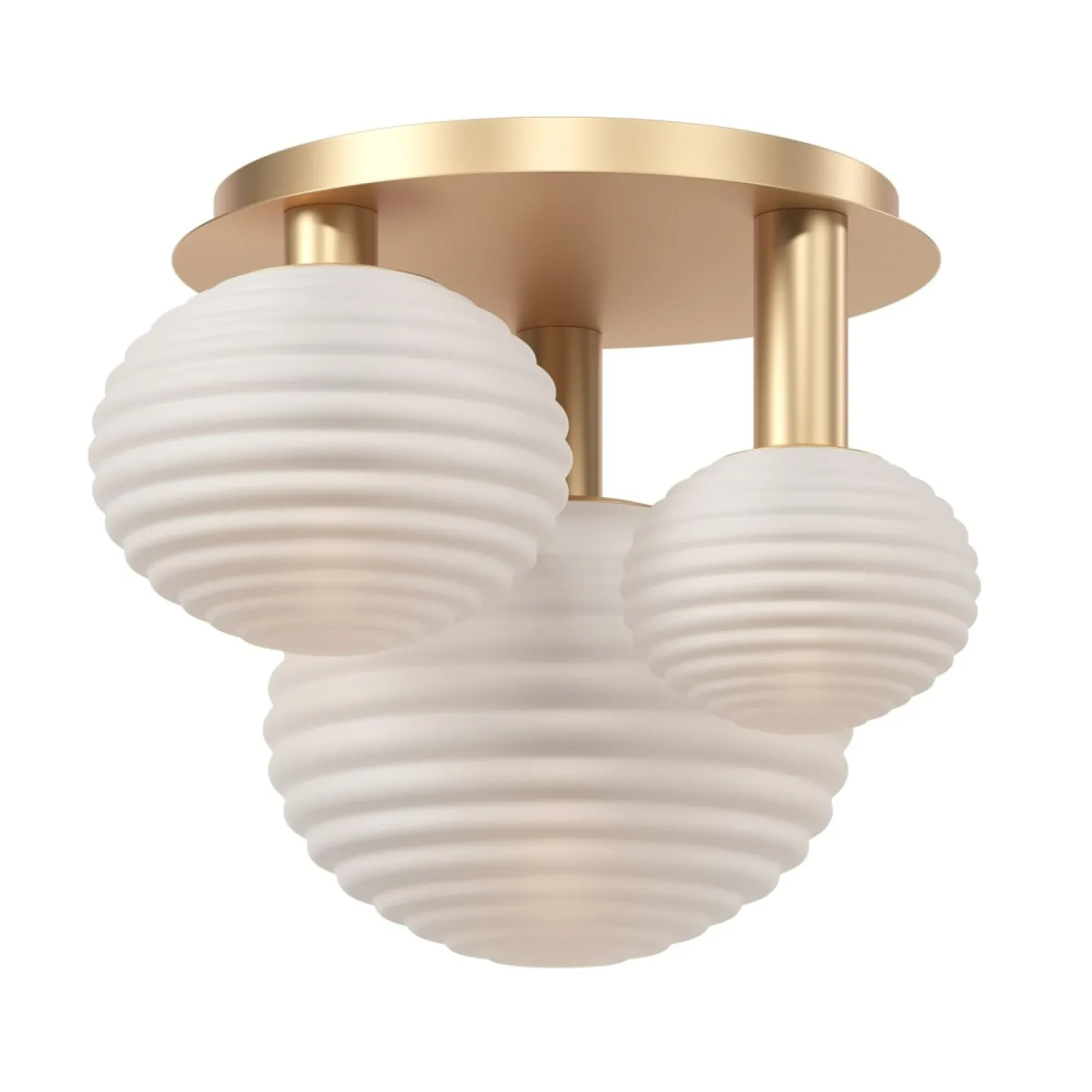 Fashion Elegancka lampa wisząca, ozdobne klosze MOD268CL-03G z serii REELS Żyrandole Nowoczesne