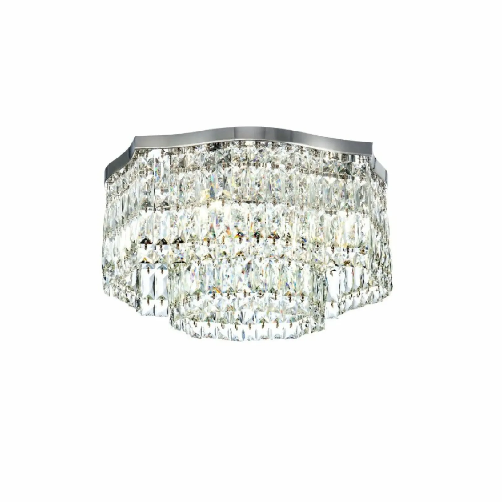 Sklep Kaja Elegancka lampa z kryształami DIA005CL-06CH DUNE | Kaja Oświetlenie* Plafony Nowoczesne
