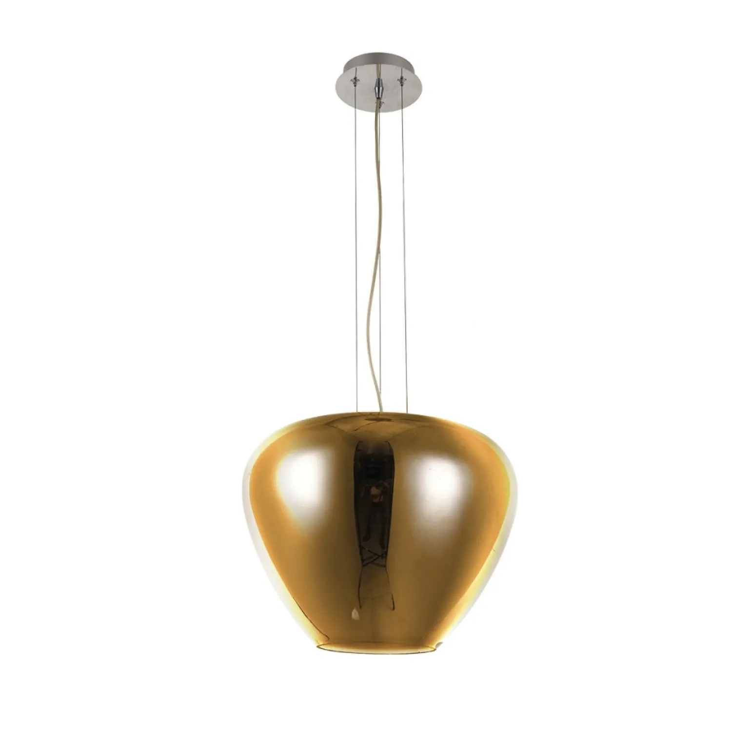 Best Sale Elegancka złota lampa wisząca do salonu AZ3179 BALORO | Kaja Żyrandole Nowoczesne