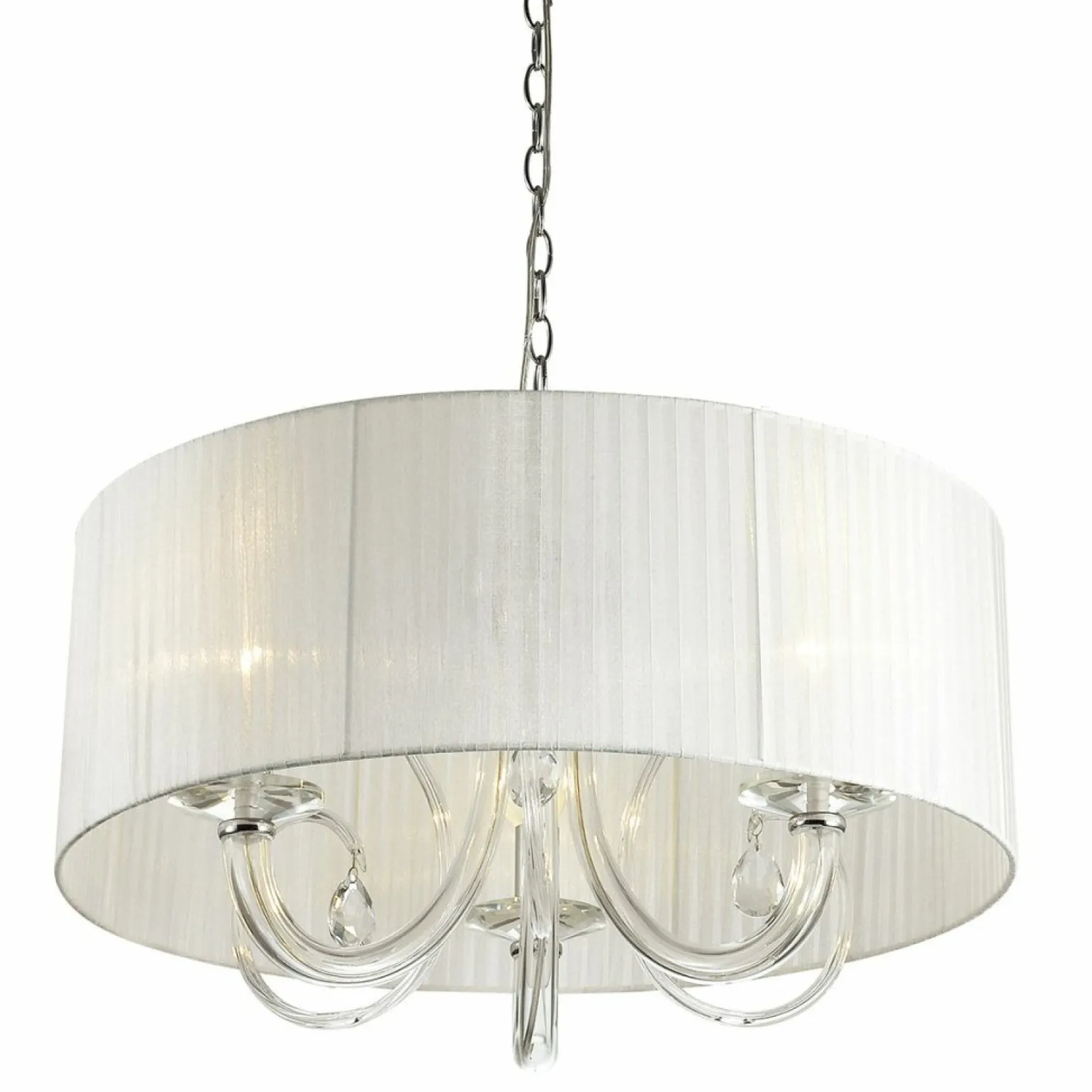 Discount Elegancki żyrandol z abażurem MA05101C-003 MULBER | Kaja Oświetlenie Żyrandole Nowoczesne