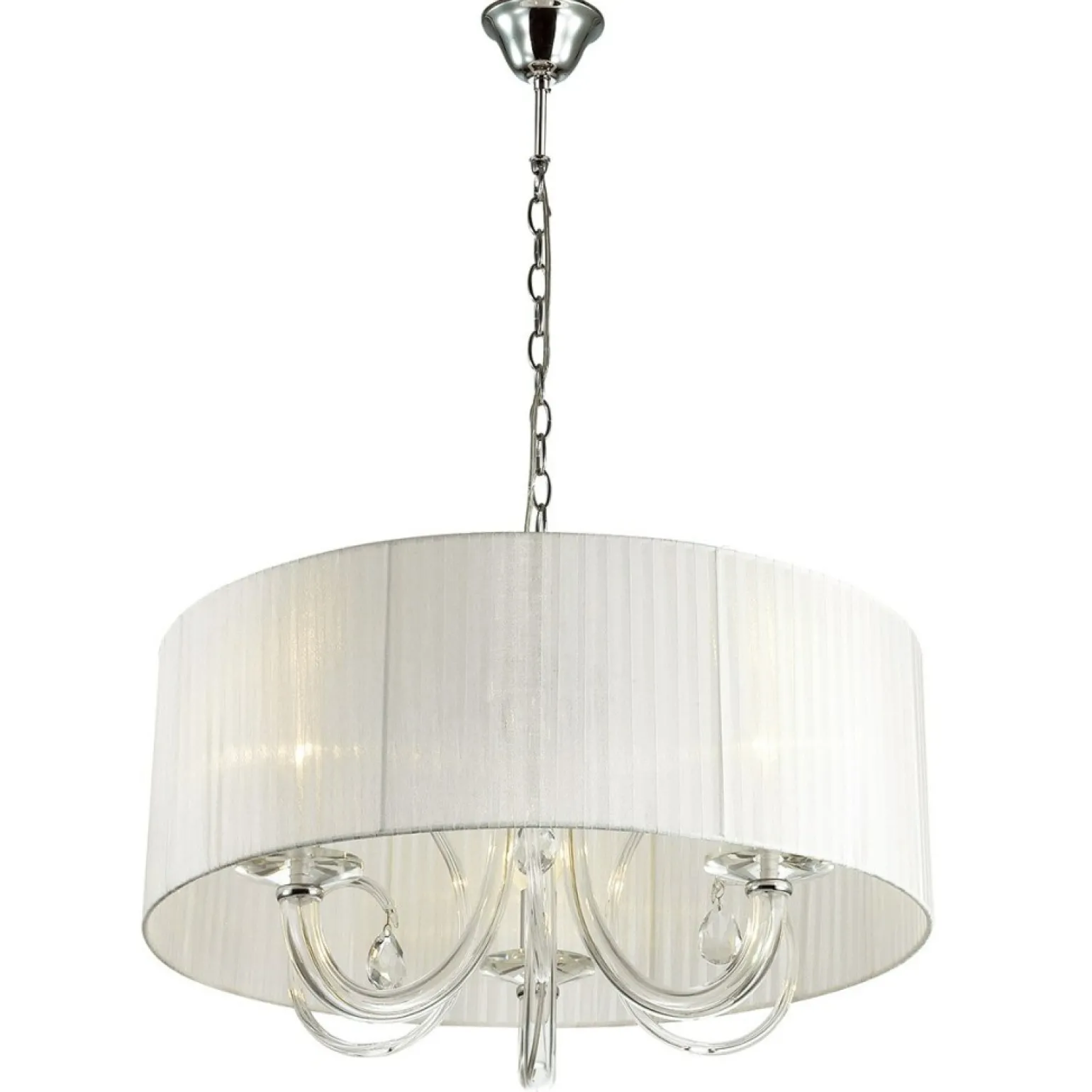 Discount Elegancki żyrandol z abażurem MA05101C-003 MULBER | Kaja Oświetlenie Żyrandole Nowoczesne