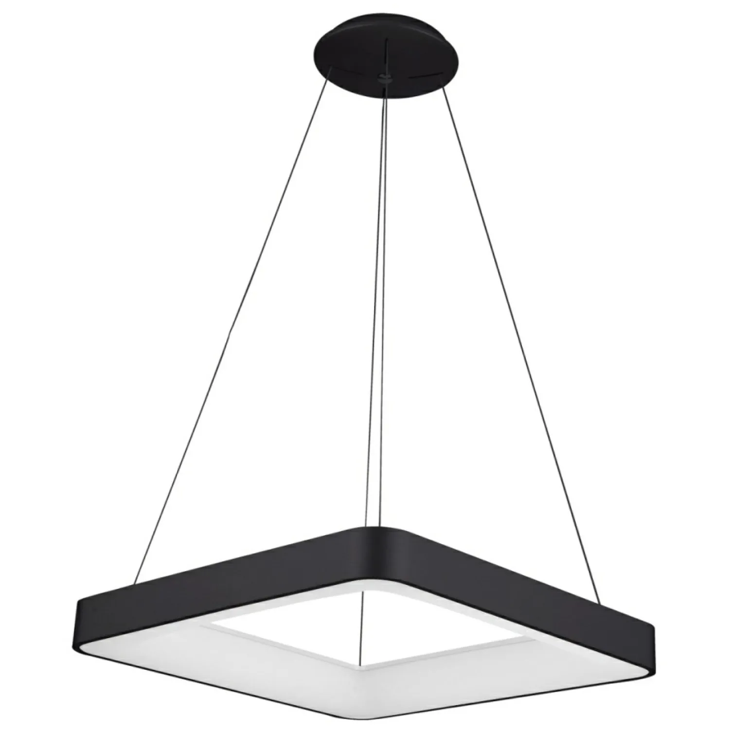 Hot Geometryczna lampa LED 60x60 5304-850SQP-BK-3 GIACINTO | Kaja Żyrandole Nowoczesne