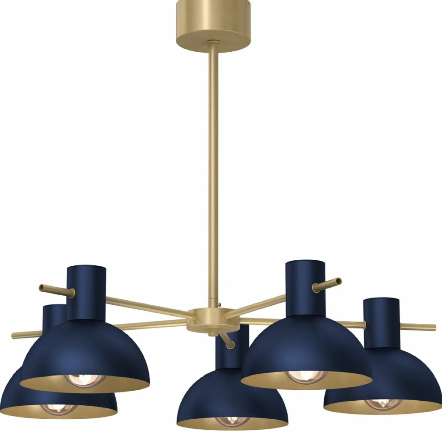 Best Sale Granatowa, efektowna lampa wisząca LX 4381 ESTATE MINI | Kaja Żyrandole Nowoczesne