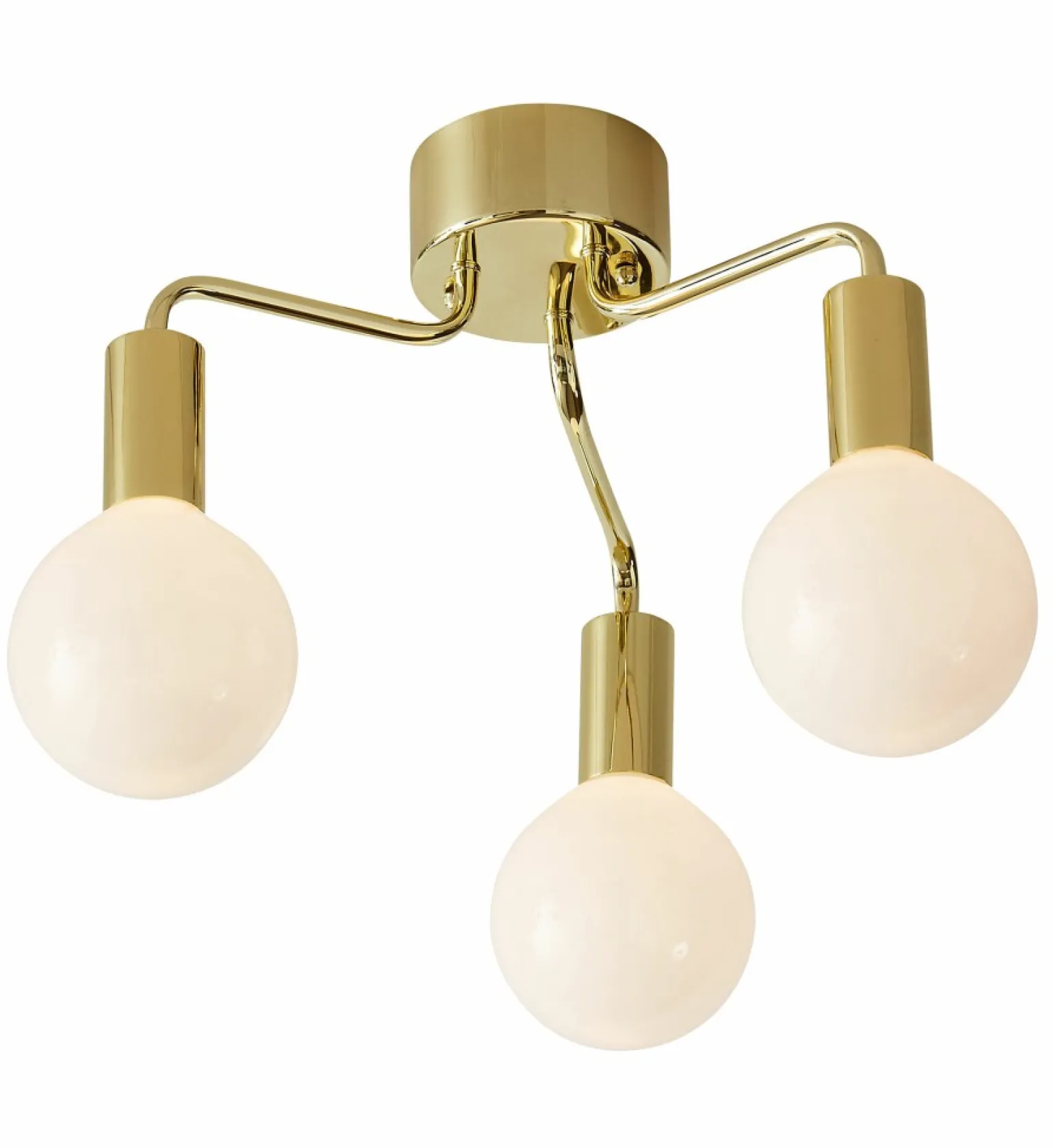 Clearance Gustowna lampa sufitowa z białymi kloszami 105774 | Kaja Oświetlenie Żyrandole Nowoczesne