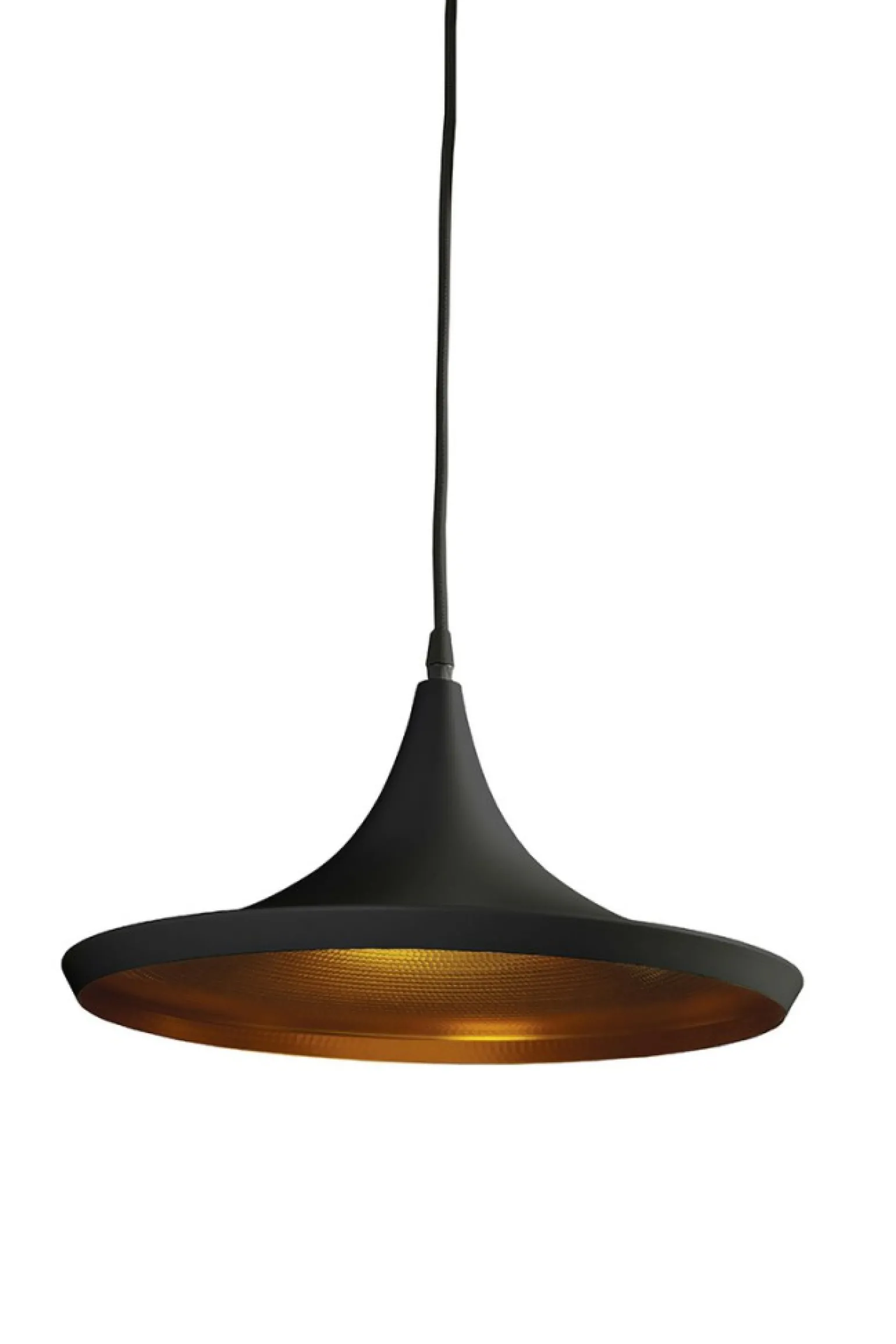 New Industrialna czarno-złota lampa wisząca do kuchni AZ1407 CHINK | Kaja Żyrandole Nowoczesne