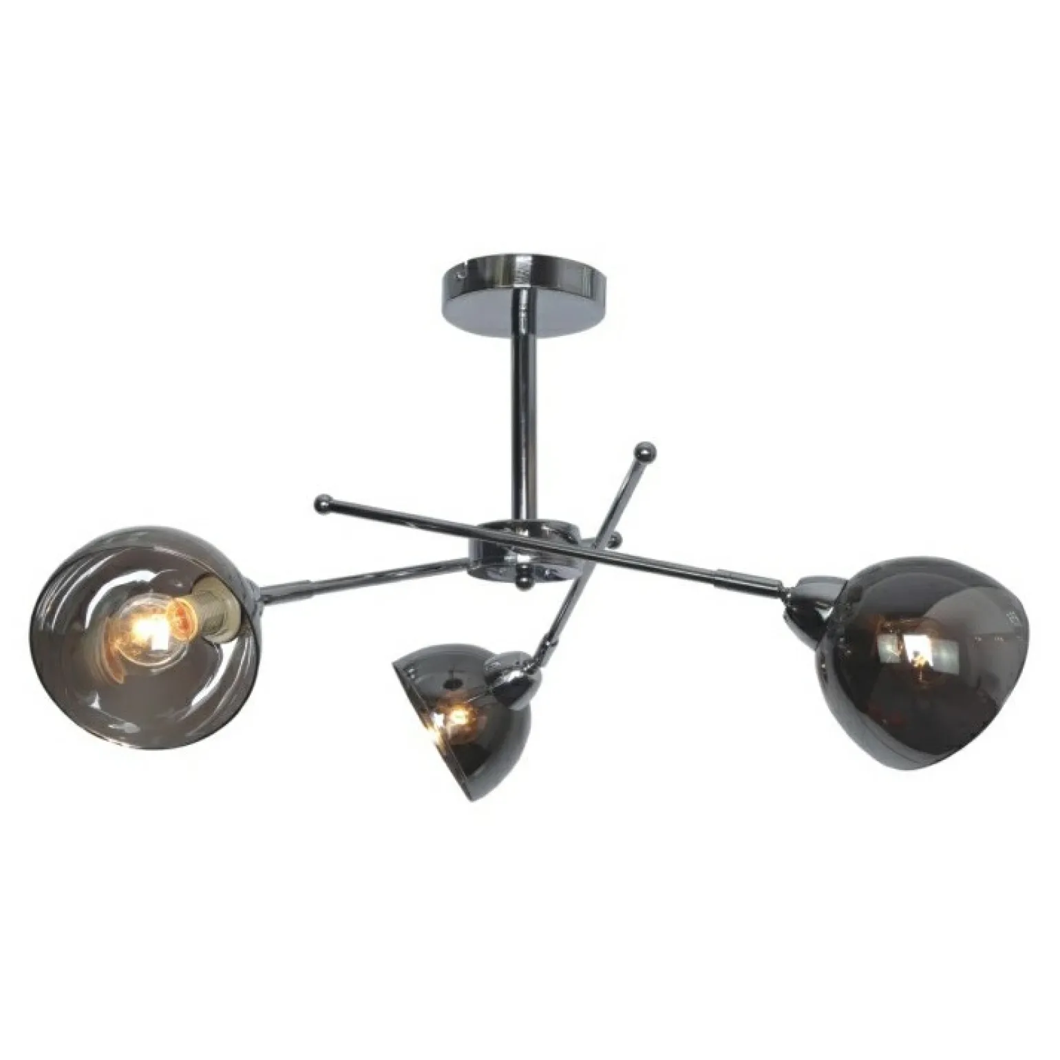 Discount Industrialna lampa do sypialni K-JSL-1286/3-2 HORNET | Kaja Żyrandole Nowoczesne