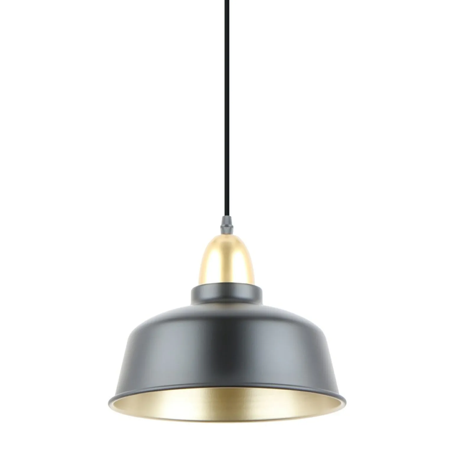 Best Sale Industrialna lampa wisząca, idealna do jadalni A8063-BK z serii MENSA Żyrandole Nowoczesne