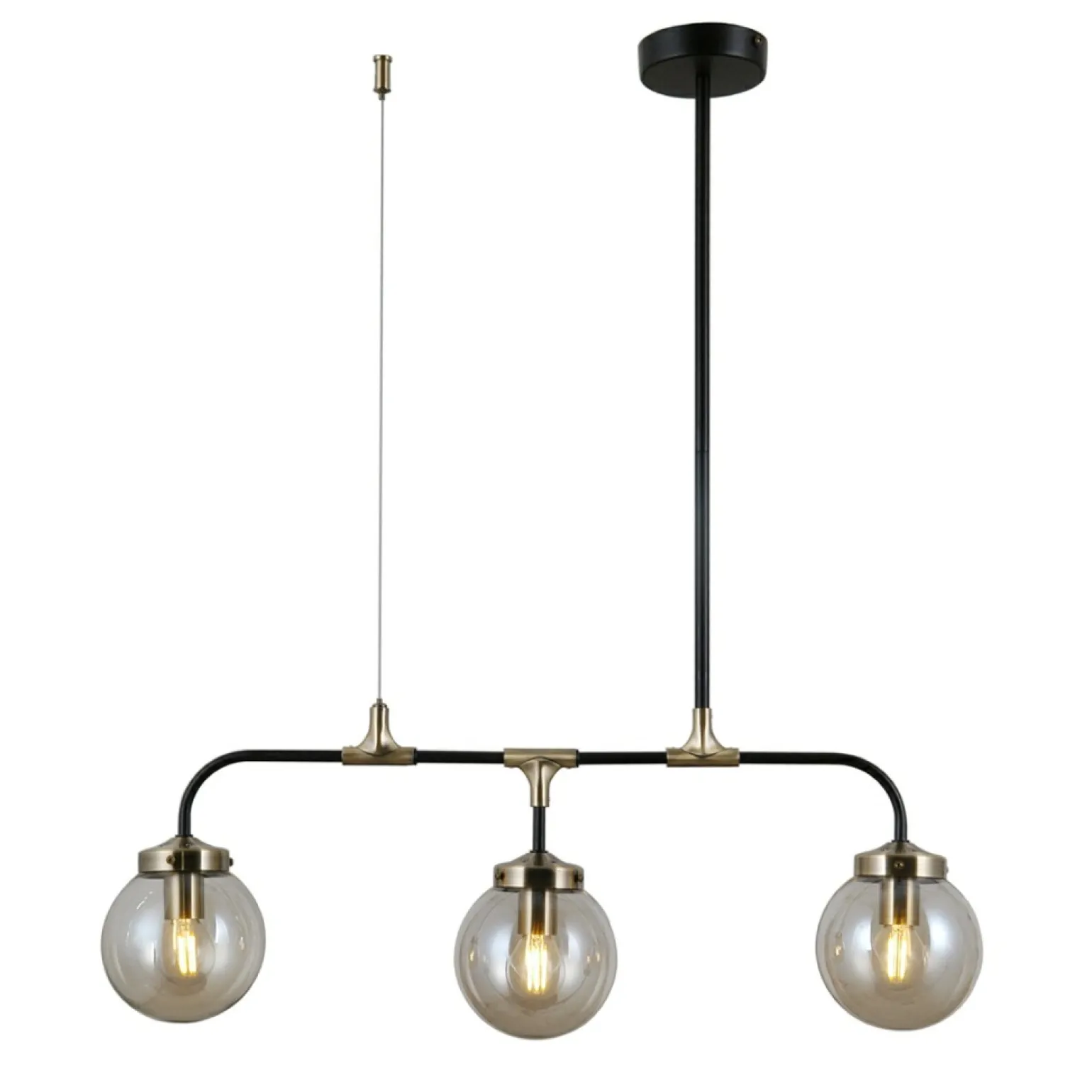 Discount Industrialna lampa wisząca nad stół PND-48882-3 VALPENA | Kaja Żyrandole Nowoczesne