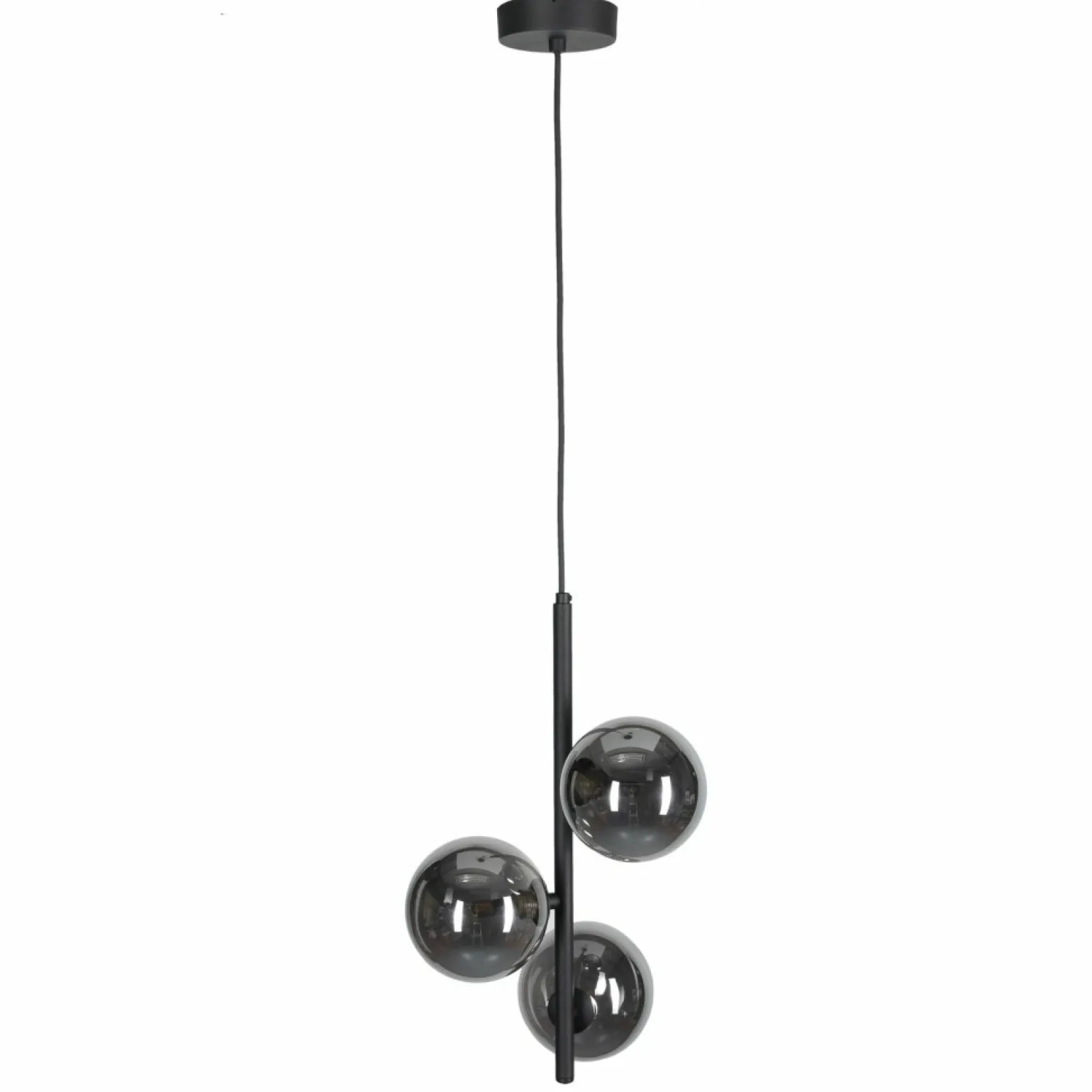 Sale Industrialna lampa wisząca, pionowy zwis TK 5767 ESTERA BLACK | Kaja Żyrandole Nowoczesne