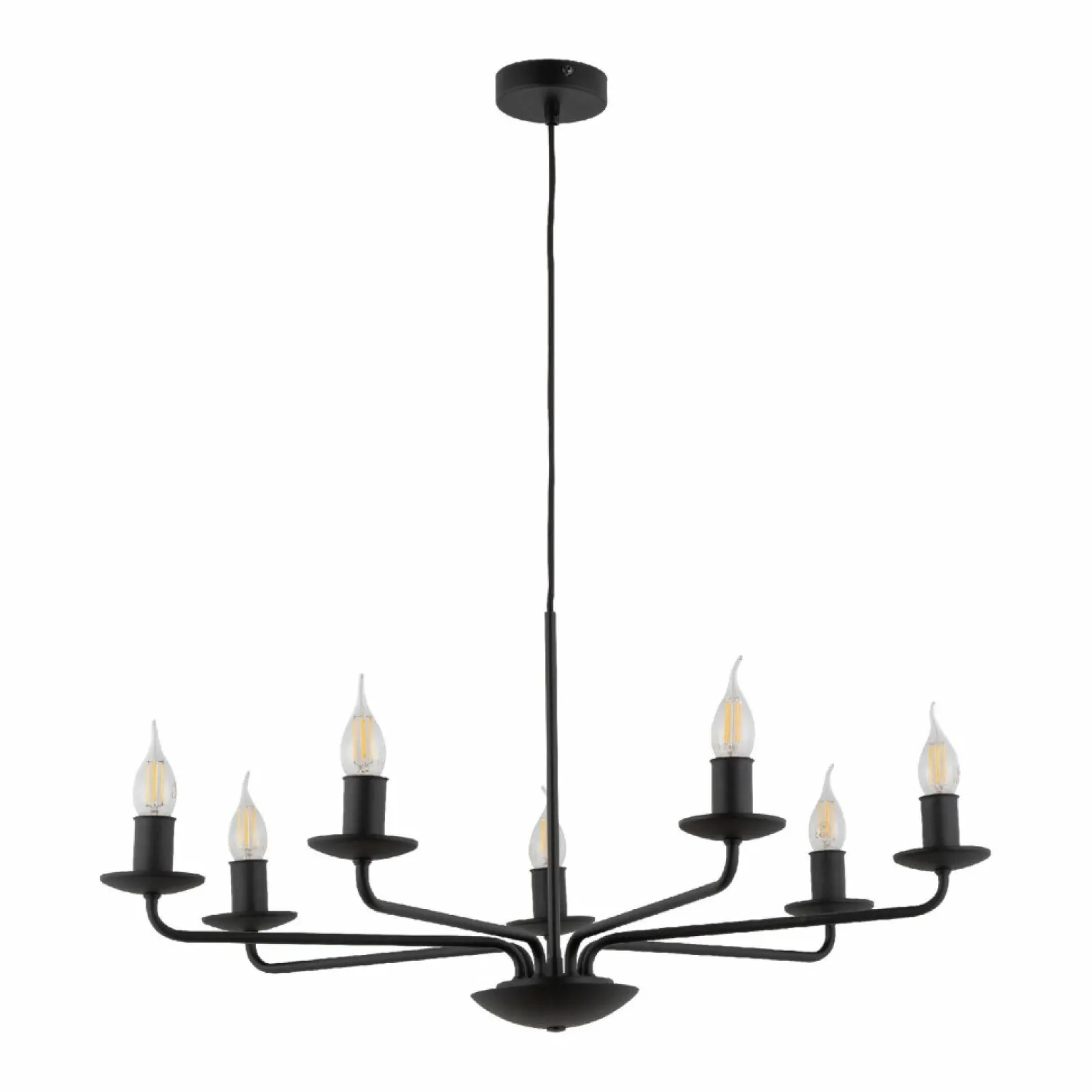 Sale Industrialna lampa wisząca świecznik do salonu TK 4613 z serii LIMAL Żyrandole Nowoczesne