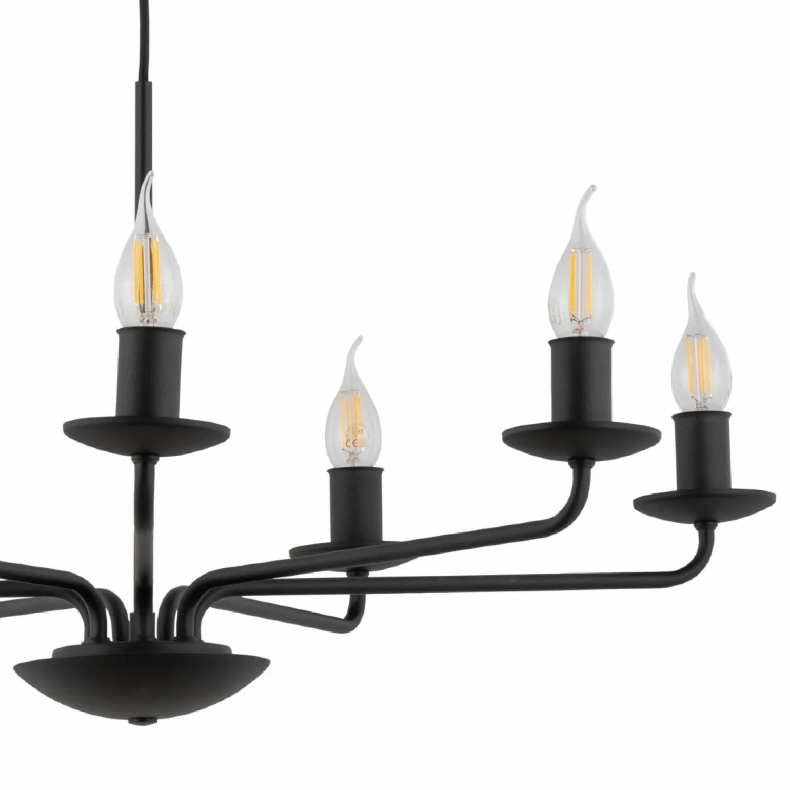 Sale Industrialna lampa wisząca świecznik do salonu TK 4613 z serii LIMAL Żyrandole Nowoczesne