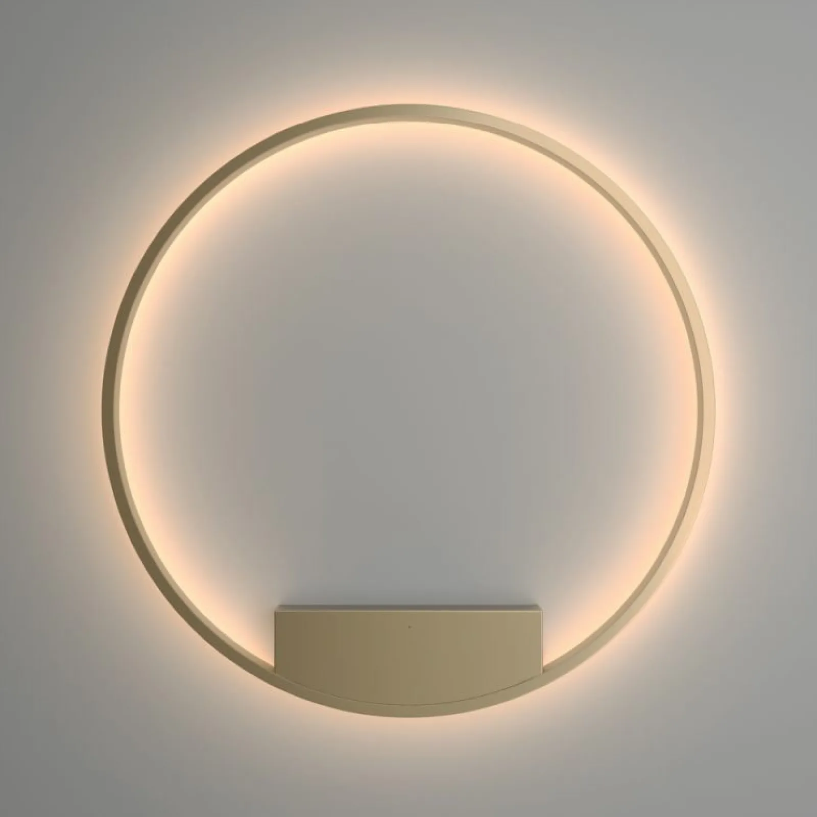 Sklep Kaja Kinkiet ścienny, kolor złoty, okrąg Ø80cm MOD058WL-L50BS3K z serii RIM* Lampy Led