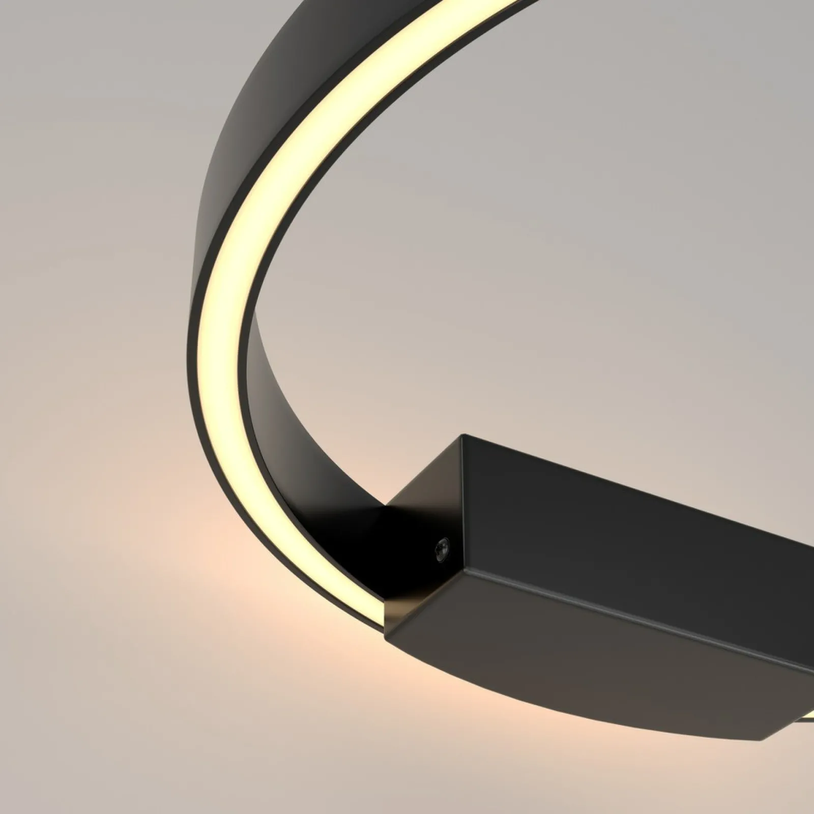 Sklep Kaja Kinkiet ścienny, okrąg, zintegrowany LED MOD058WL-L25B3K z serii RIM* Lampy Led