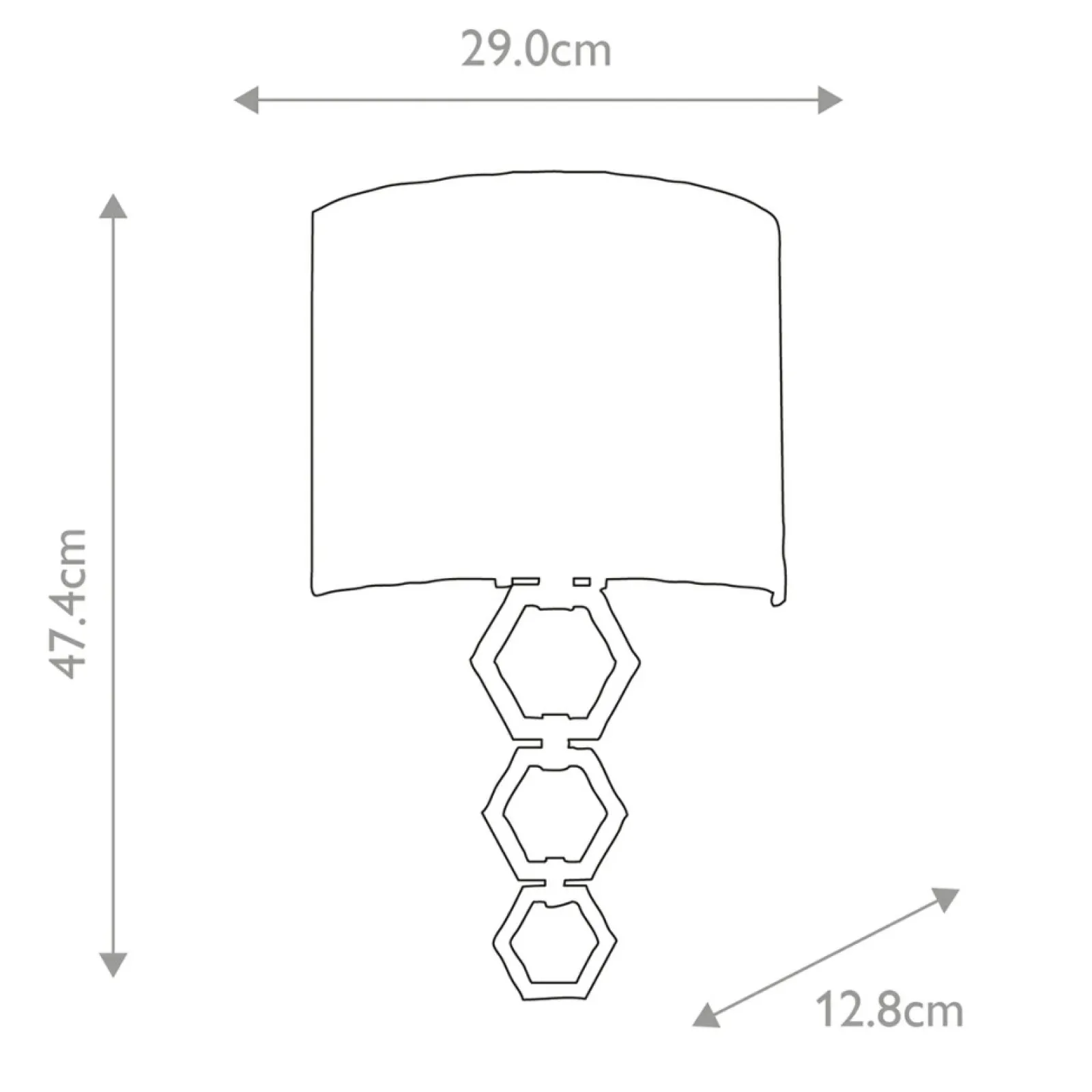 Sklep Kaja Kinkiet do eleganckiego wnętrza CLARK-MEDIUM-PC z serii CLARK* Kinkiety Tradycyjne