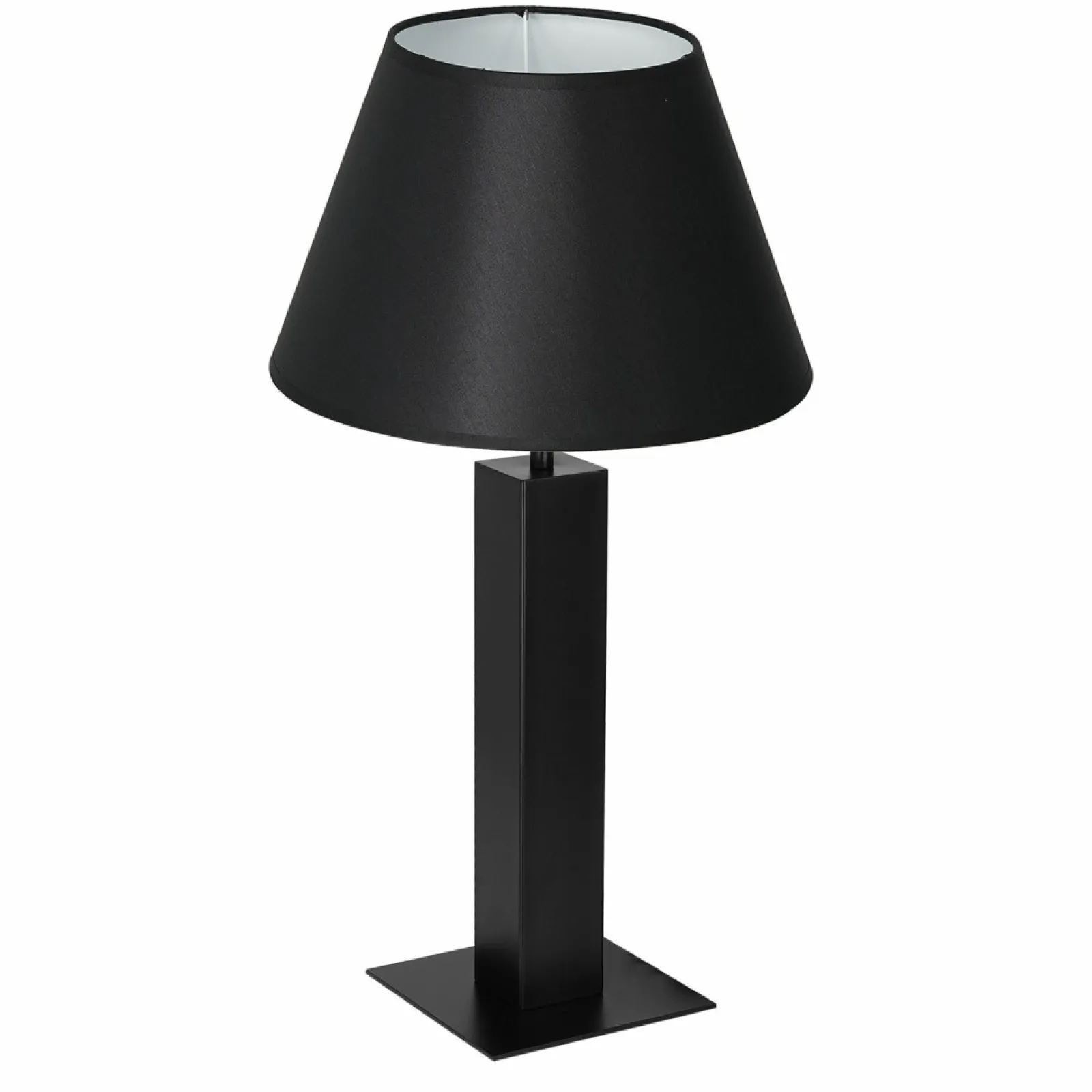 Sklep Kaja Klasyczna, czarno-biała lampka stołowa LX 3611 z serii TABLE LAMPS* Tradycyjne Lampki Stołowe | Lampki Stołowe Z Abażurem