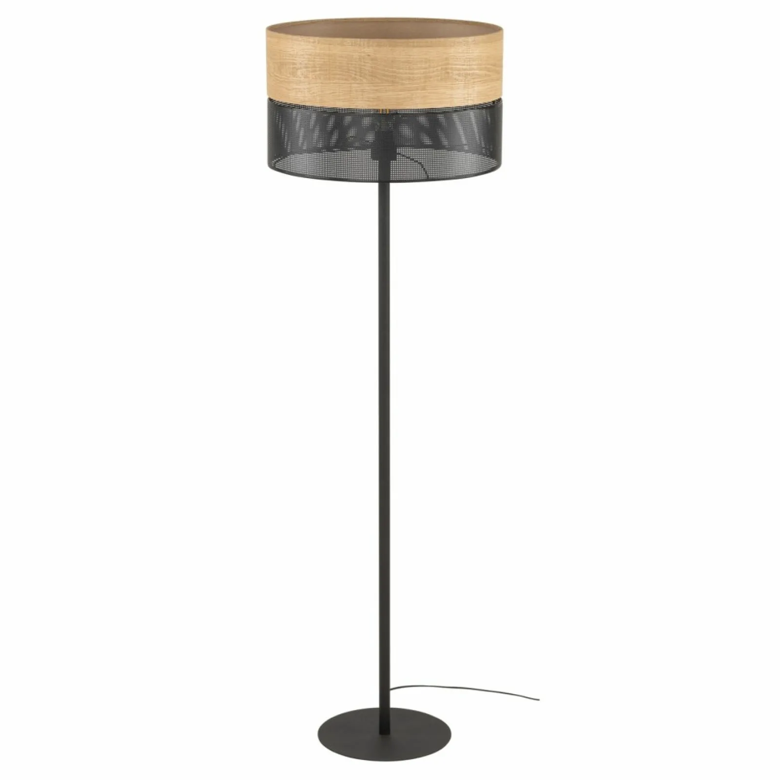 Sklep Kaja Klasyczna lampa podłogowa z abażurem boho TK 5123 z serii NICOL | Kaja* Lampy Podłogowe Z Abażurem