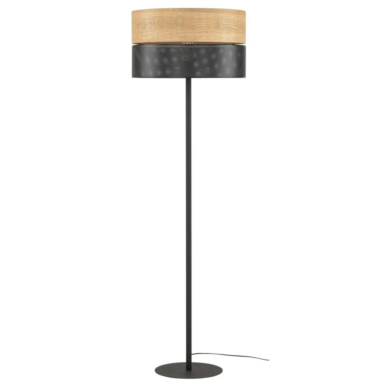 Sklep Kaja Klasyczna lampa podłogowa z abażurem boho TK 5123 z serii NICOL | Kaja* Lampy Podłogowe Z Abażurem