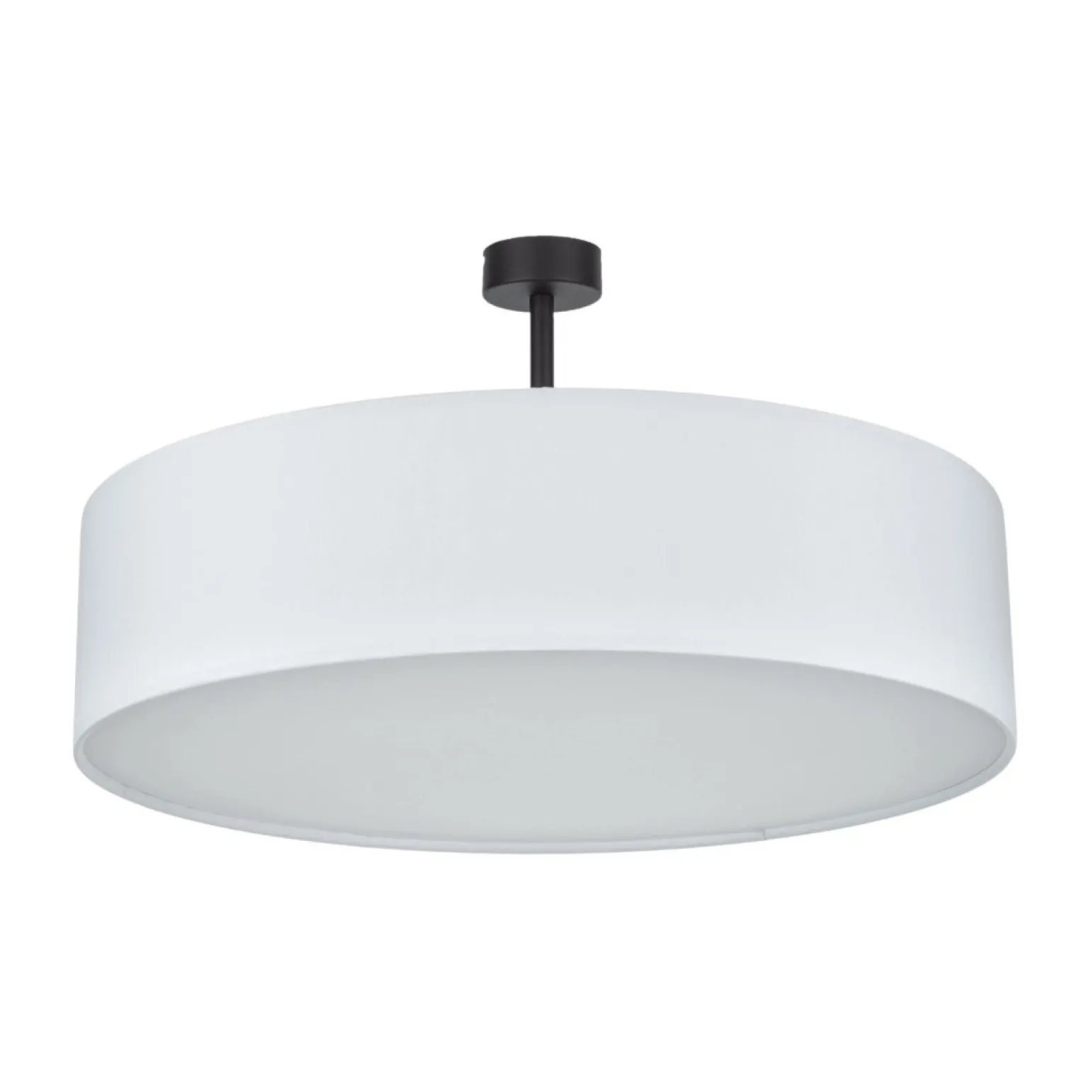 Clearance Klasyczna lampa stojąca z białym abażurem TK 4242 RONDO | Kaja Żyrandole Nowoczesne