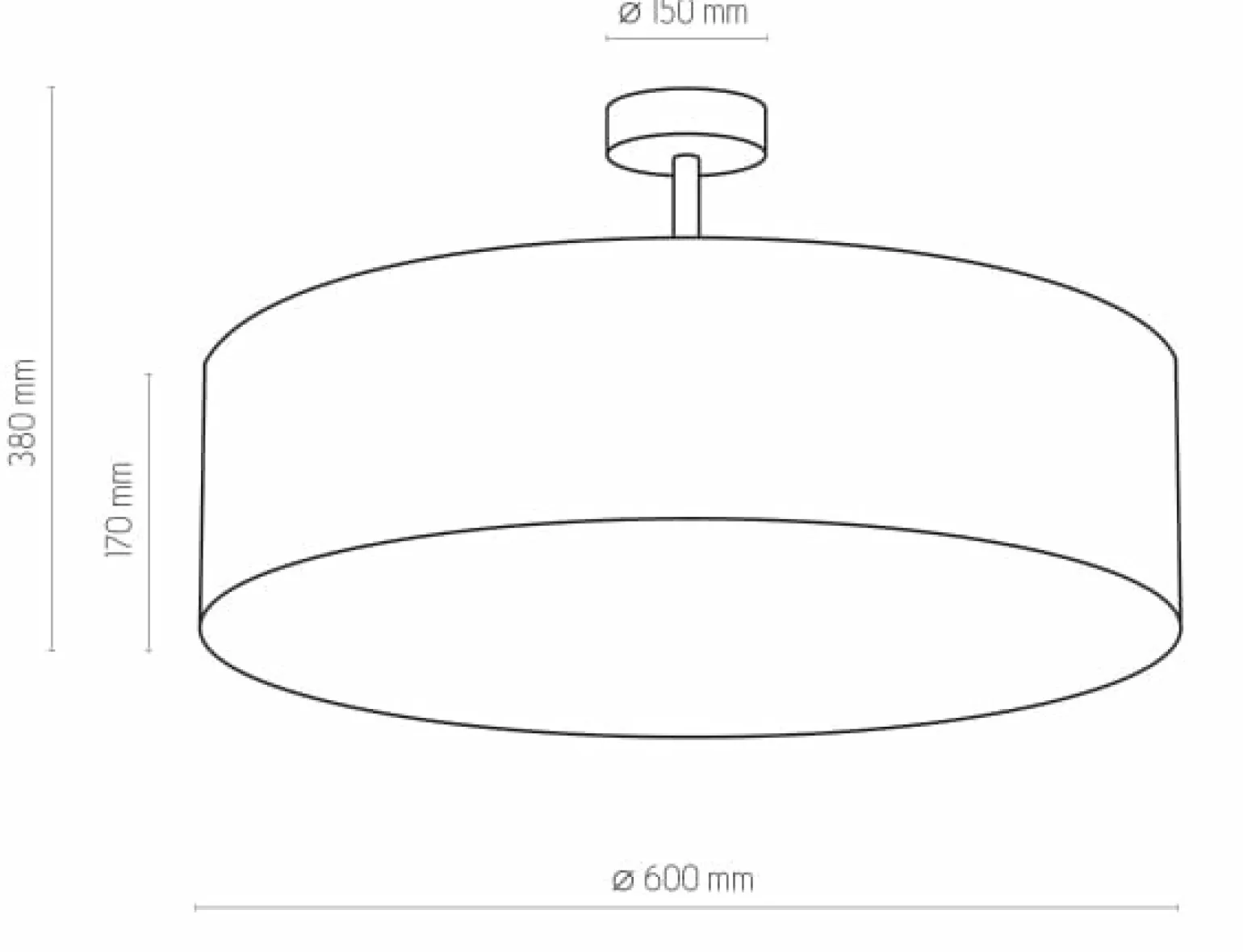 Clearance Klasyczna lampa stojąca z białym abażurem TK 4242 RONDO | Kaja Żyrandole Nowoczesne