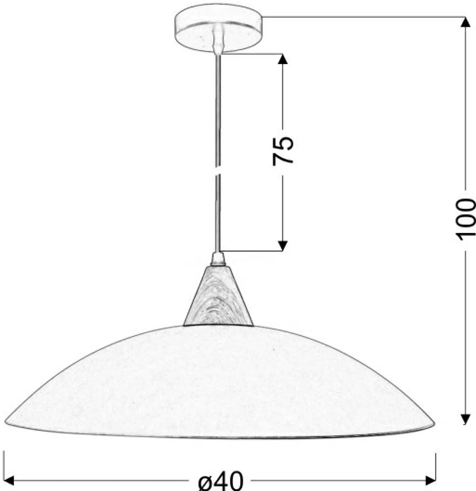 Sklep Kaja Klasyczna lampa wisząca do kuchni boho31-63557 OTRIKS | Kaja* Randole Tradycyjne