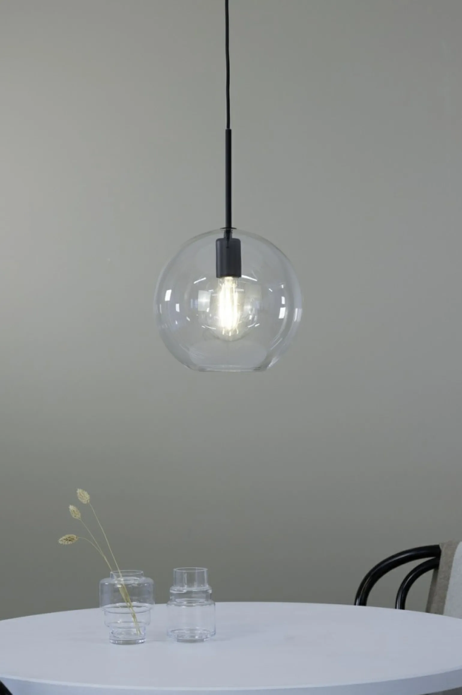 Fashion Klasyczna lampa wisząca do kuchni ⌀25cm 108506 z serii PATERA | Kaja Żyrandole Nowoczesne
