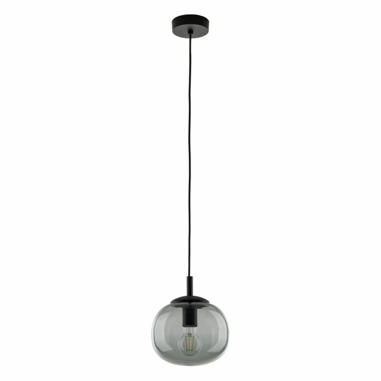 Best Sale Klasyczna lampa wisząca do kuchni ⌀20cm TK 5825 VIBE GRAPHITE | Kaja Żyrandole Nowoczesne
