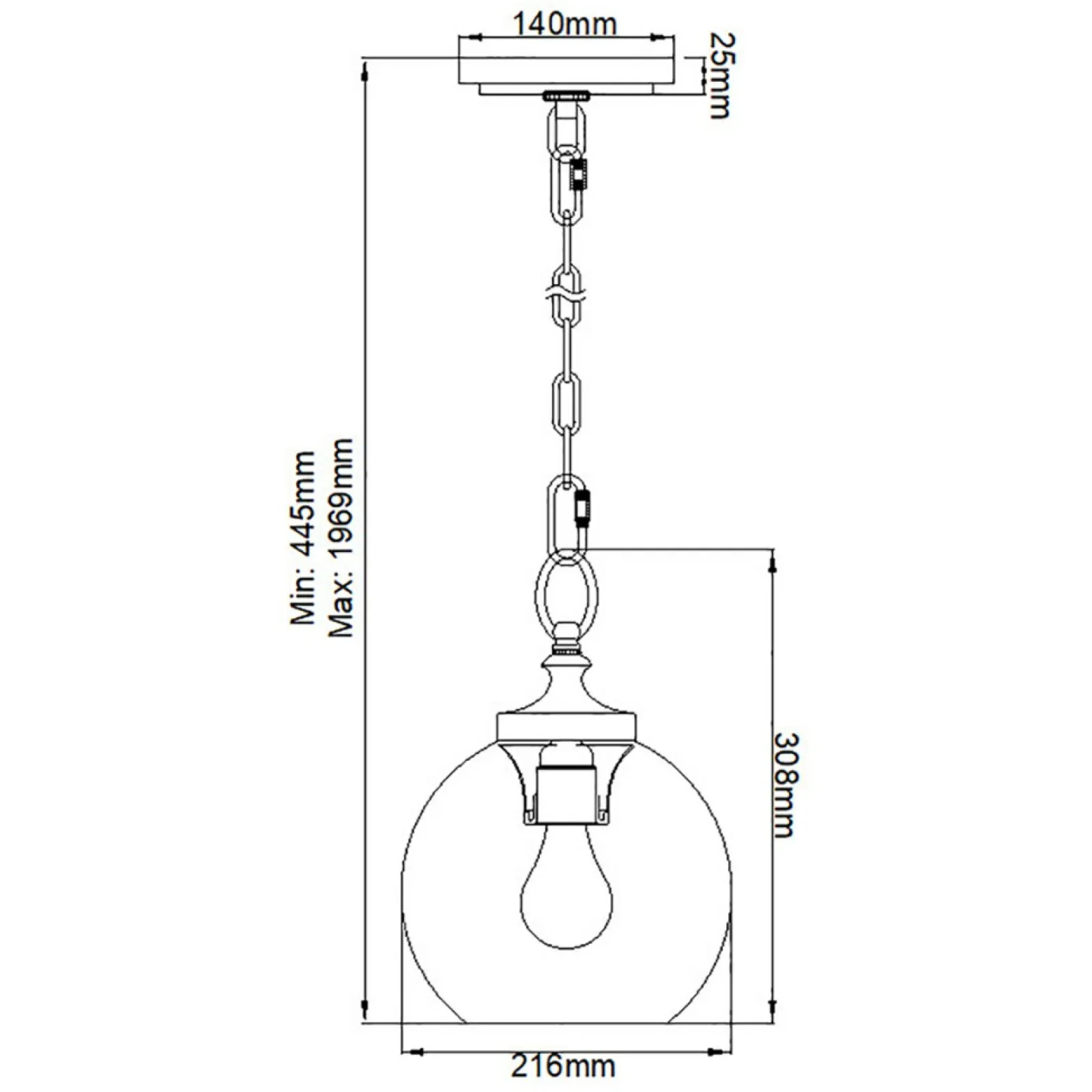 Sklep Kaja Klasyczna lampa wisząca, mosiądz FE-TABBY-P-S-BB z serii TABBY* Randole Tradycyjne