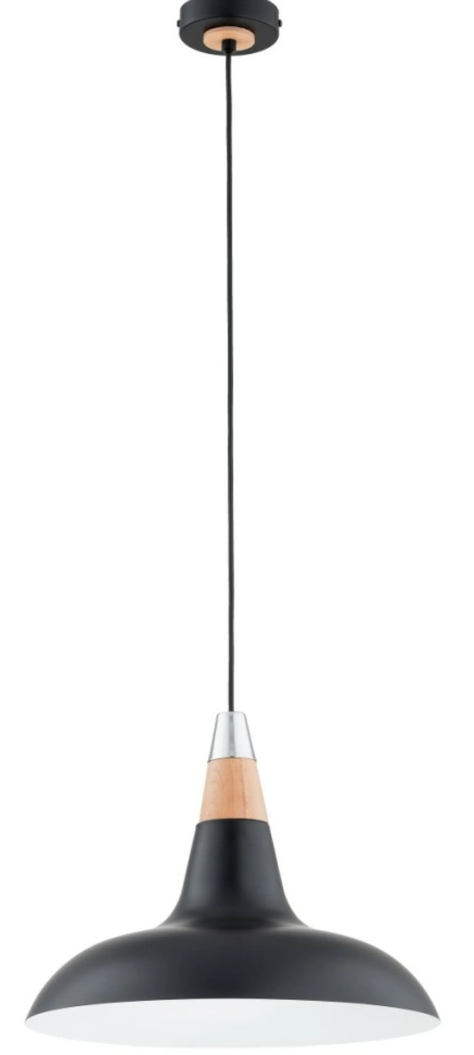 Outlet Klasyczna lampa wisząca na jedną żarówkę AL 61361 z serii DORO | Kaja Oświetleni Żyrandole Nowoczesne