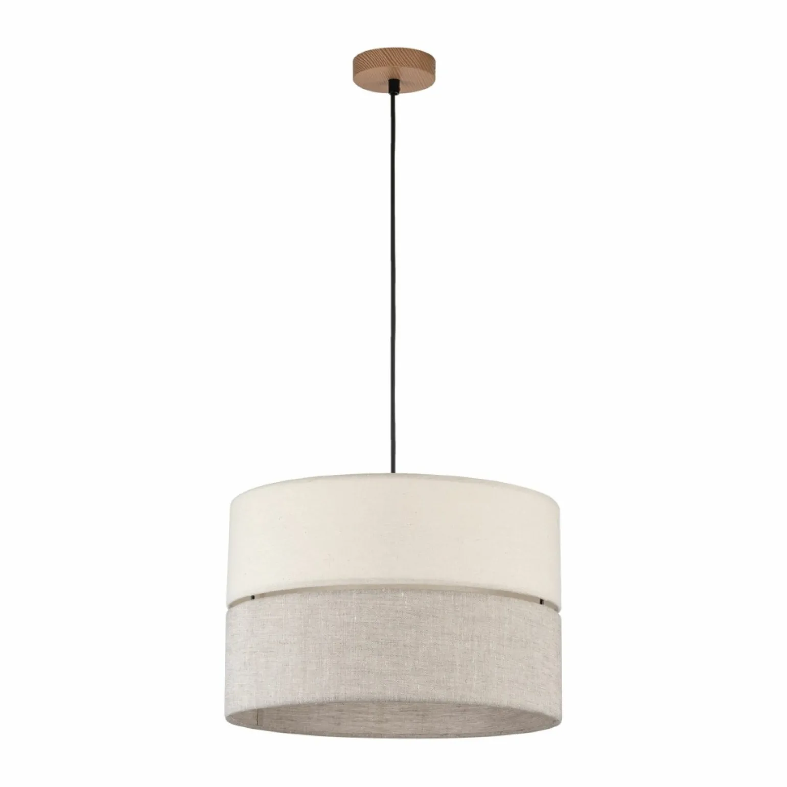 Fashion Klasyczna lampa wisząca z abażurem, do sypialni TK 5772 z serii ECO Żyrandole Nowoczesne