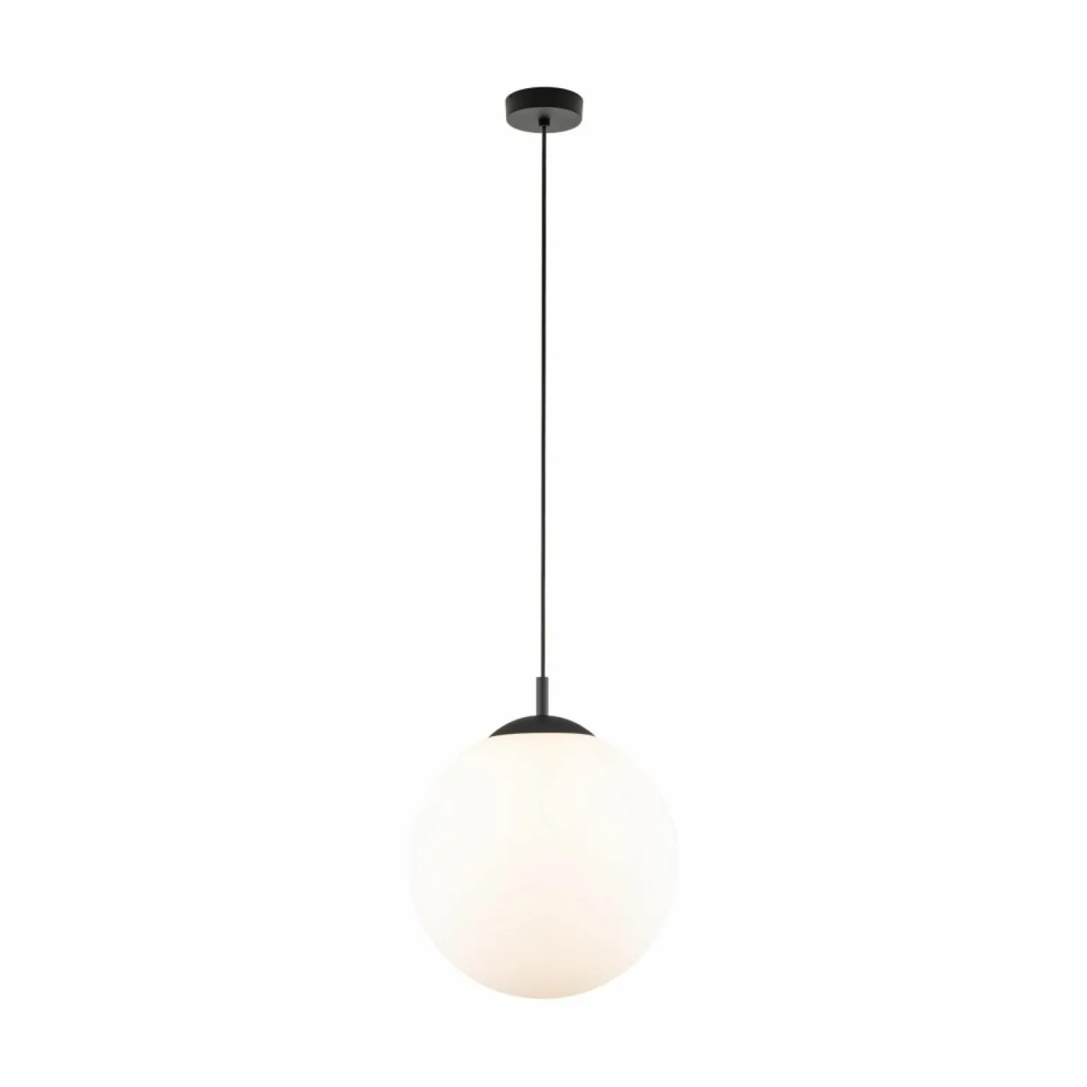 Outlet Klasyczna lampa wisząca z białą kulą ⌀35cm TK 5671 ESME WHITE | Kaja Żyrandole Nowoczesne