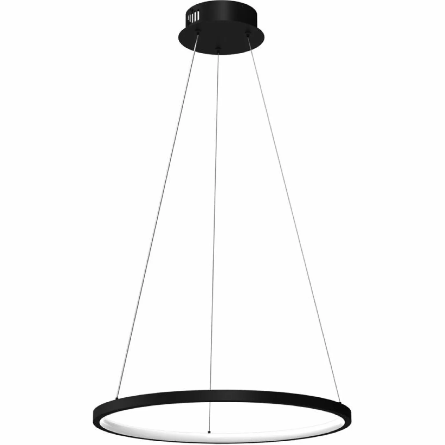 Outlet Klasyczna, ledowa lampa wisząca obręcz ML7939 ROTONDA | Kaja Żyrandole Nowoczesne