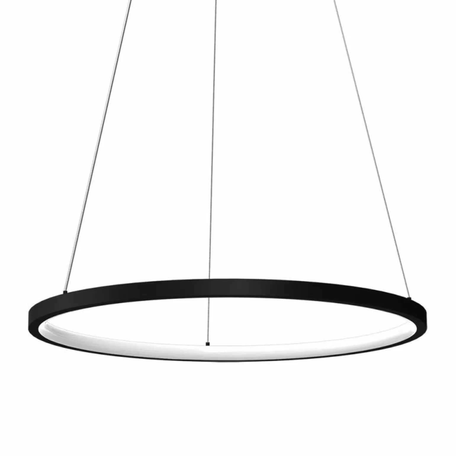 Outlet Klasyczna, ledowa lampa wisząca obręcz ML7939 ROTONDA | Kaja Żyrandole Nowoczesne