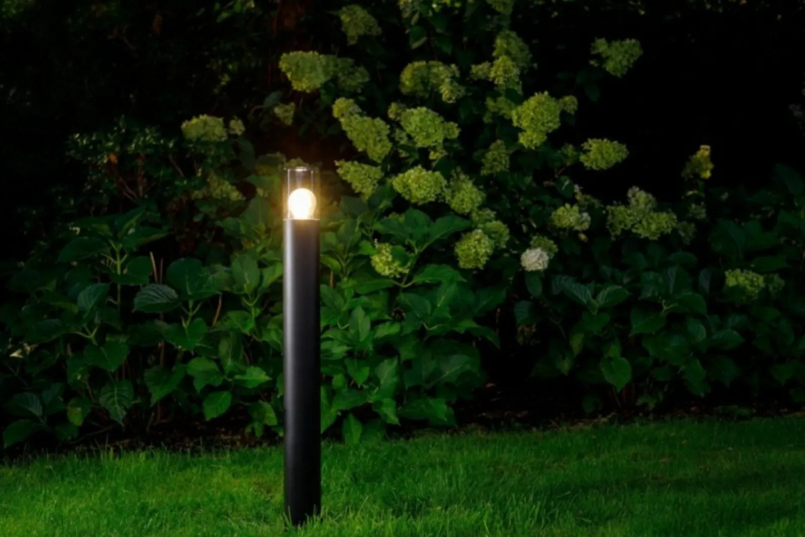 Sklep Kaja Klasyczna, prosta lampa ogrodowa słupek 11373 IDA | Kaja Oświetlenie* Lampy Ogrodowe Stojące