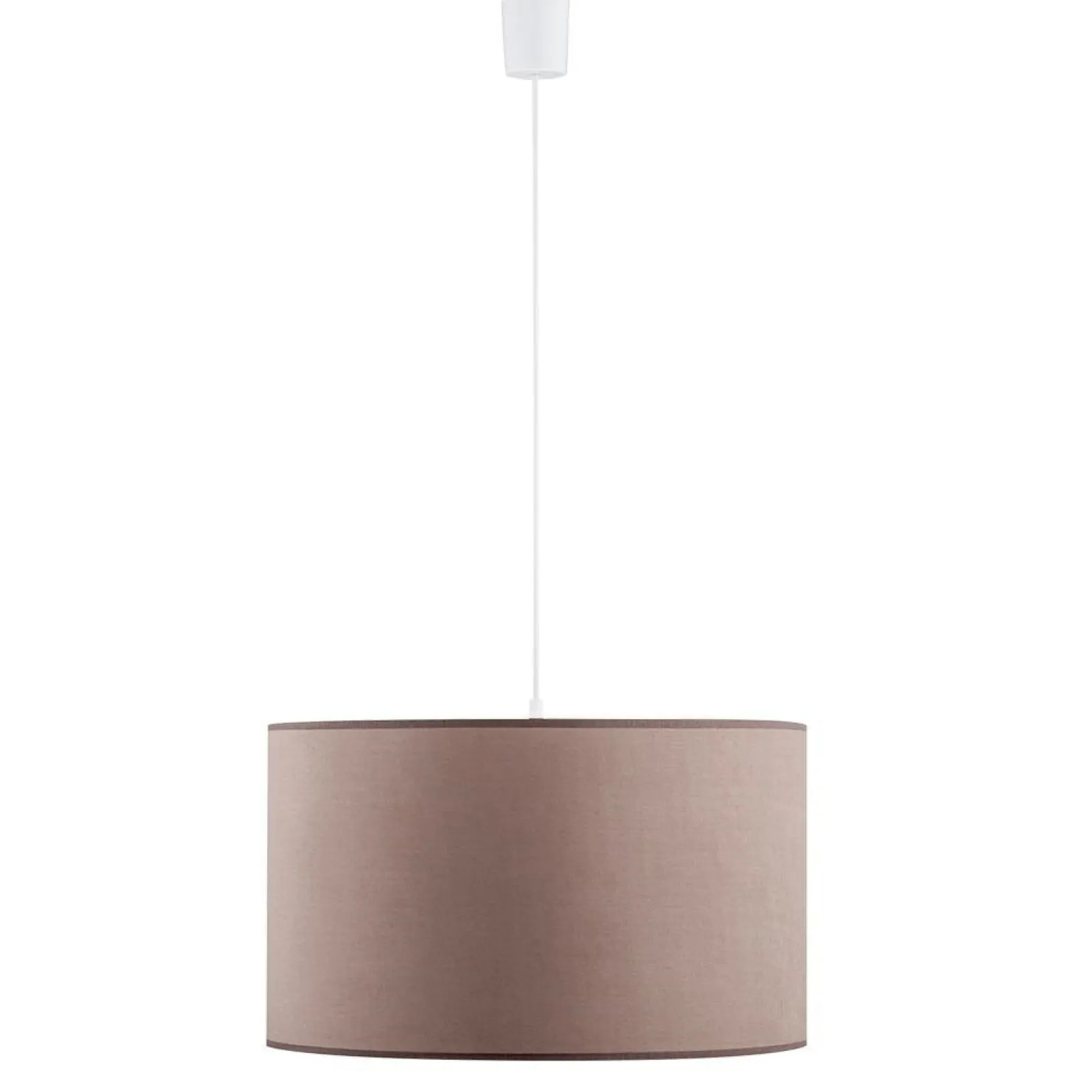 Best Sale Klasyczny żyrandol z beżowym abażurem ⌀30cm TK 3466 z serii RONDO Żyrandole Nowoczesne
