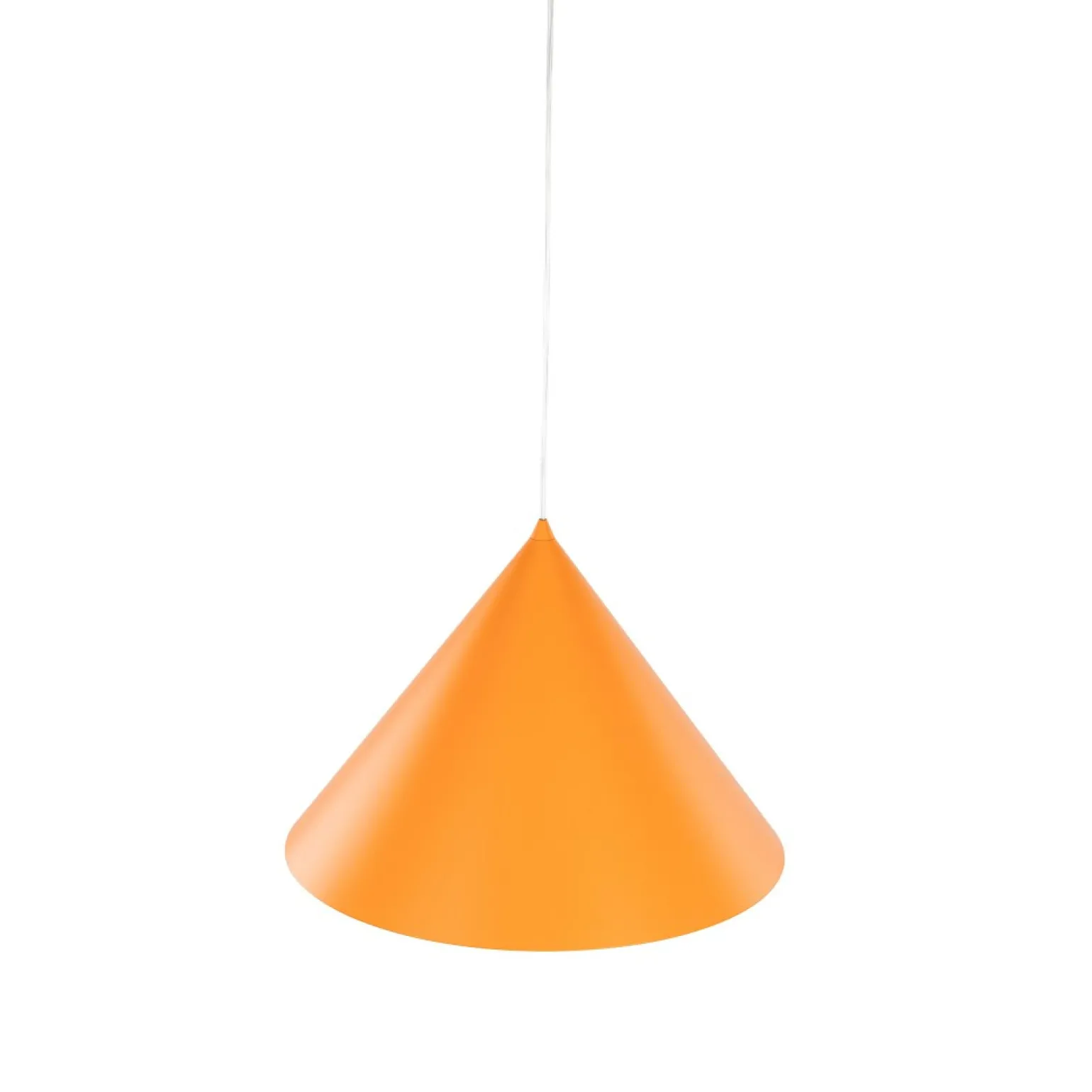 Sale Kolorowa lampa wisząca do kuchni TK 10088 CONO ORANGE | Kaja Żyrandole Nowoczesne