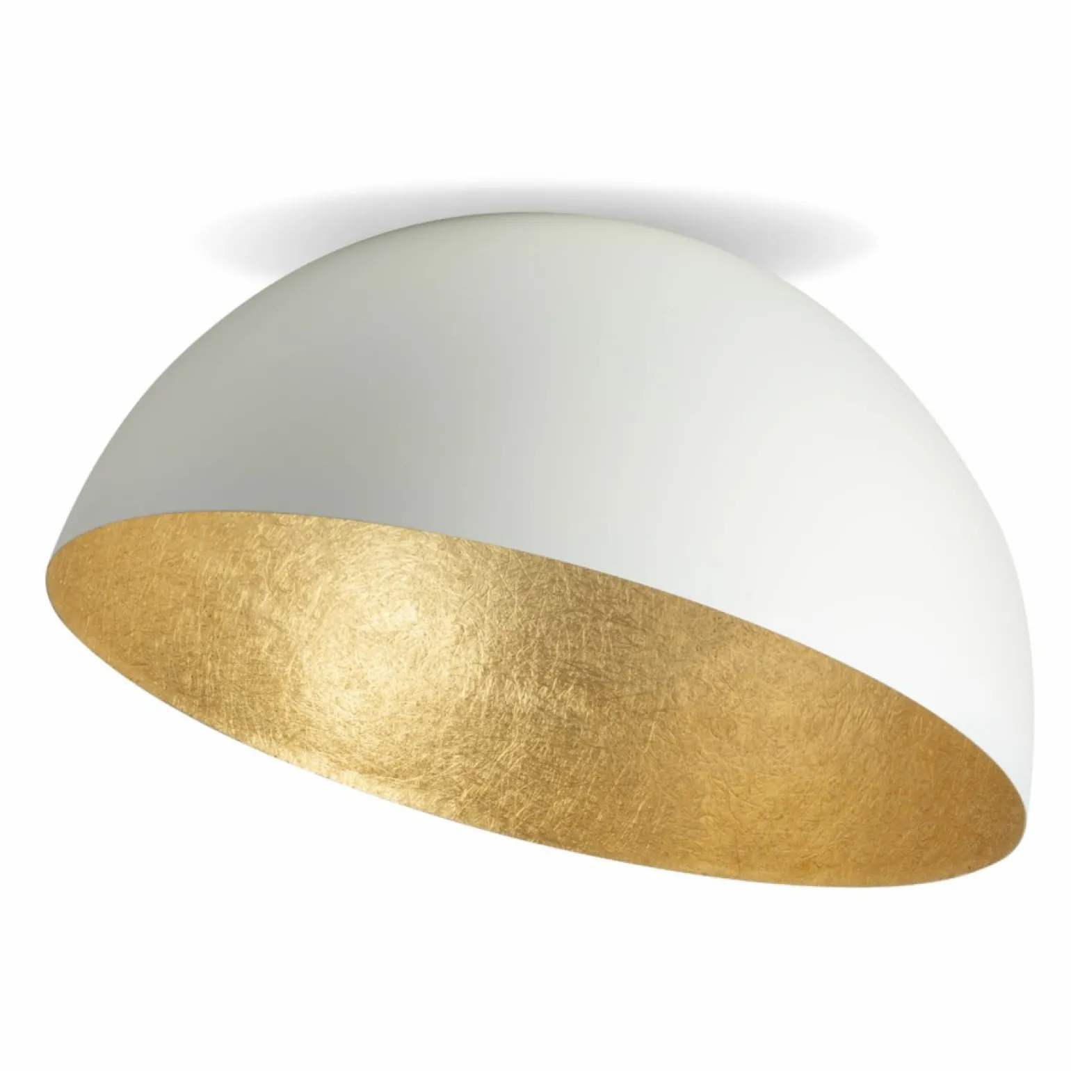 Cheap Kopułowa lampa do skandynawskiego salonu SIG 32463 - SFERA 90 B/ZŁ Żyrandole Nowoczesne