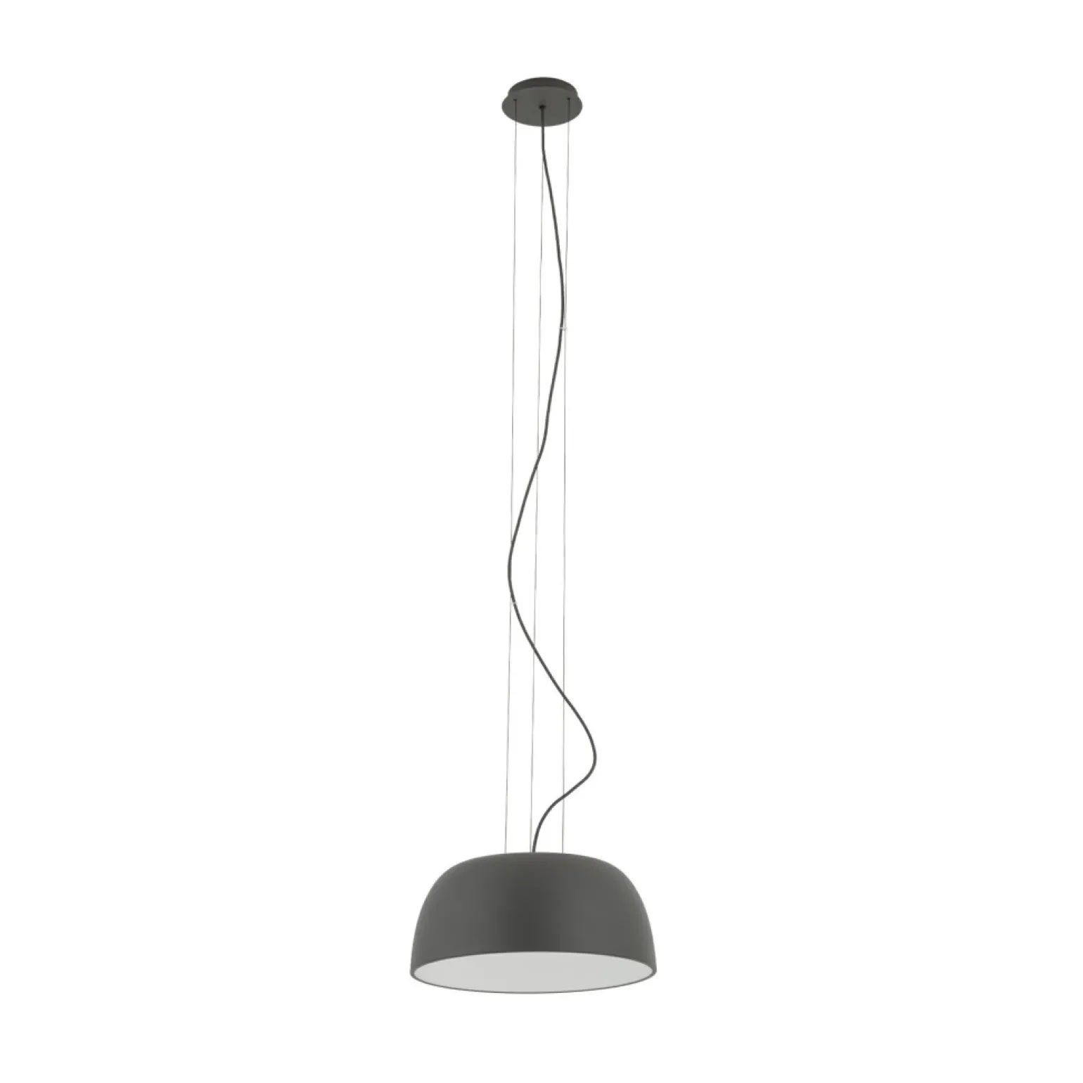 Best Sale Kopułowa lampa wisząca do jadalni ⌀38cm 11227 SATELLITE | Kaja Żyrandole Nowoczesne