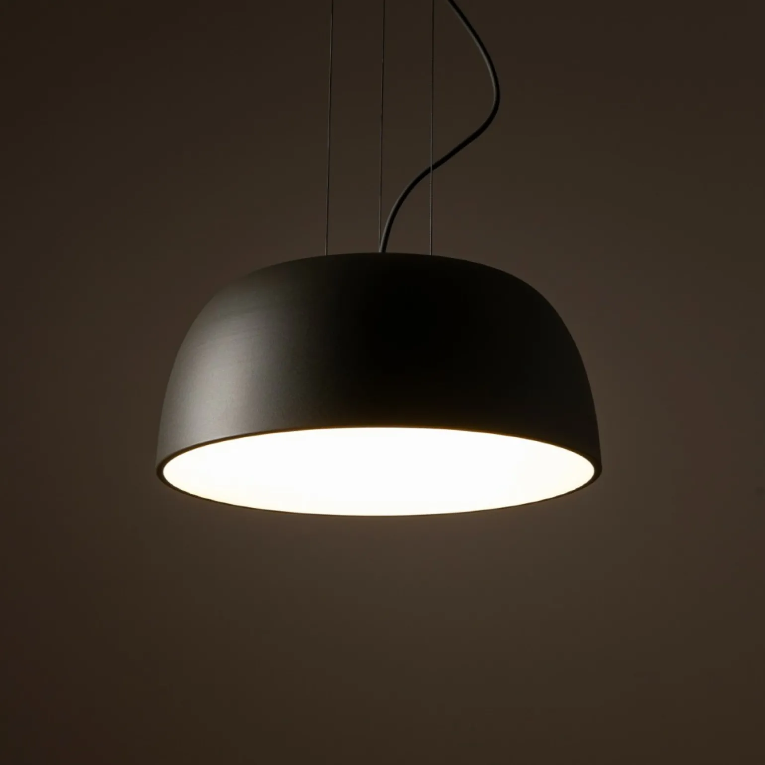 Best Sale Kopułowa lampa wisząca do jadalni ⌀38cm 11227 SATELLITE | Kaja Żyrandole Nowoczesne
