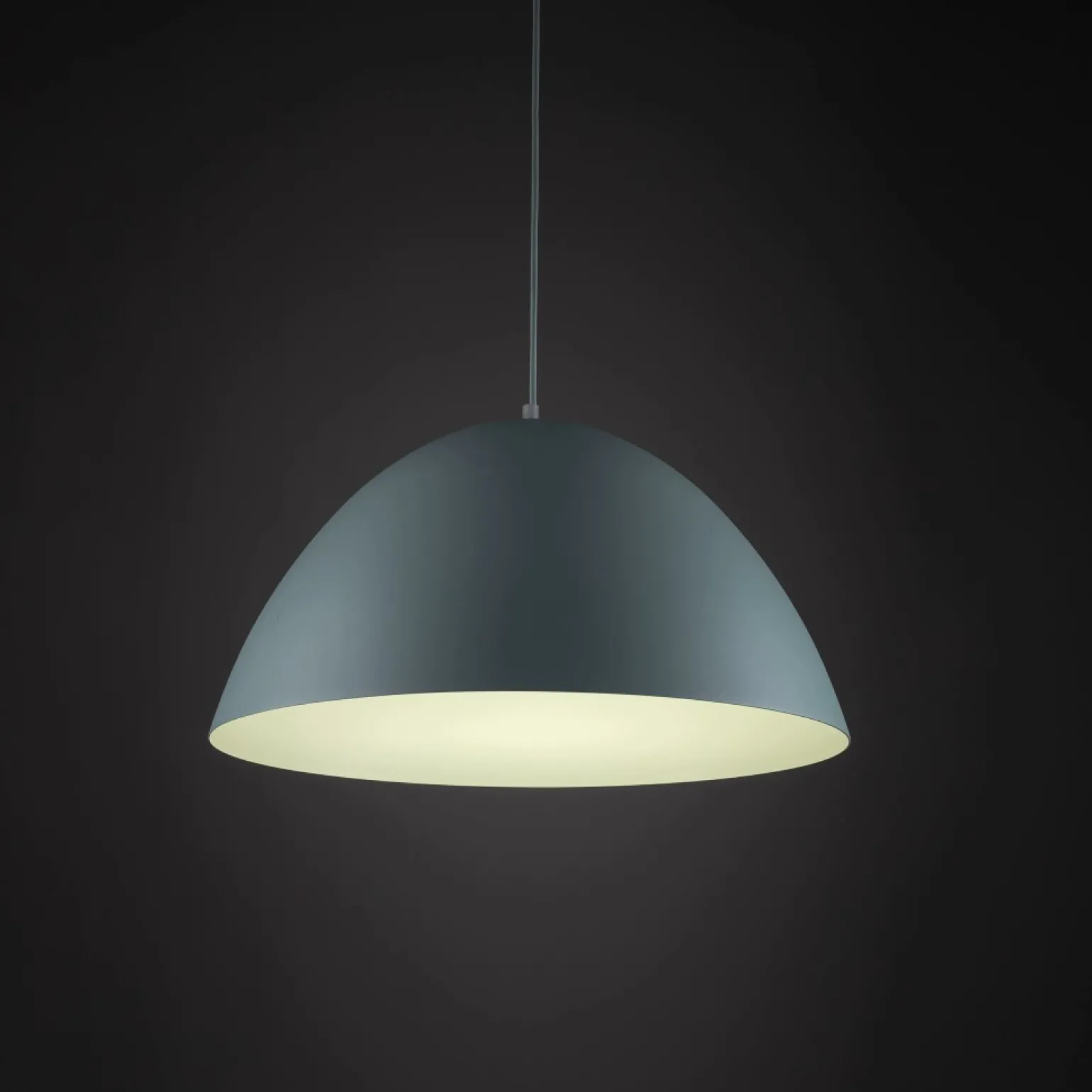 Clearance Kopułowa lampa wisząca, kolor miętowy ⌀50cm TK 974 FARO | Kaja Żyrandole Nowoczesne