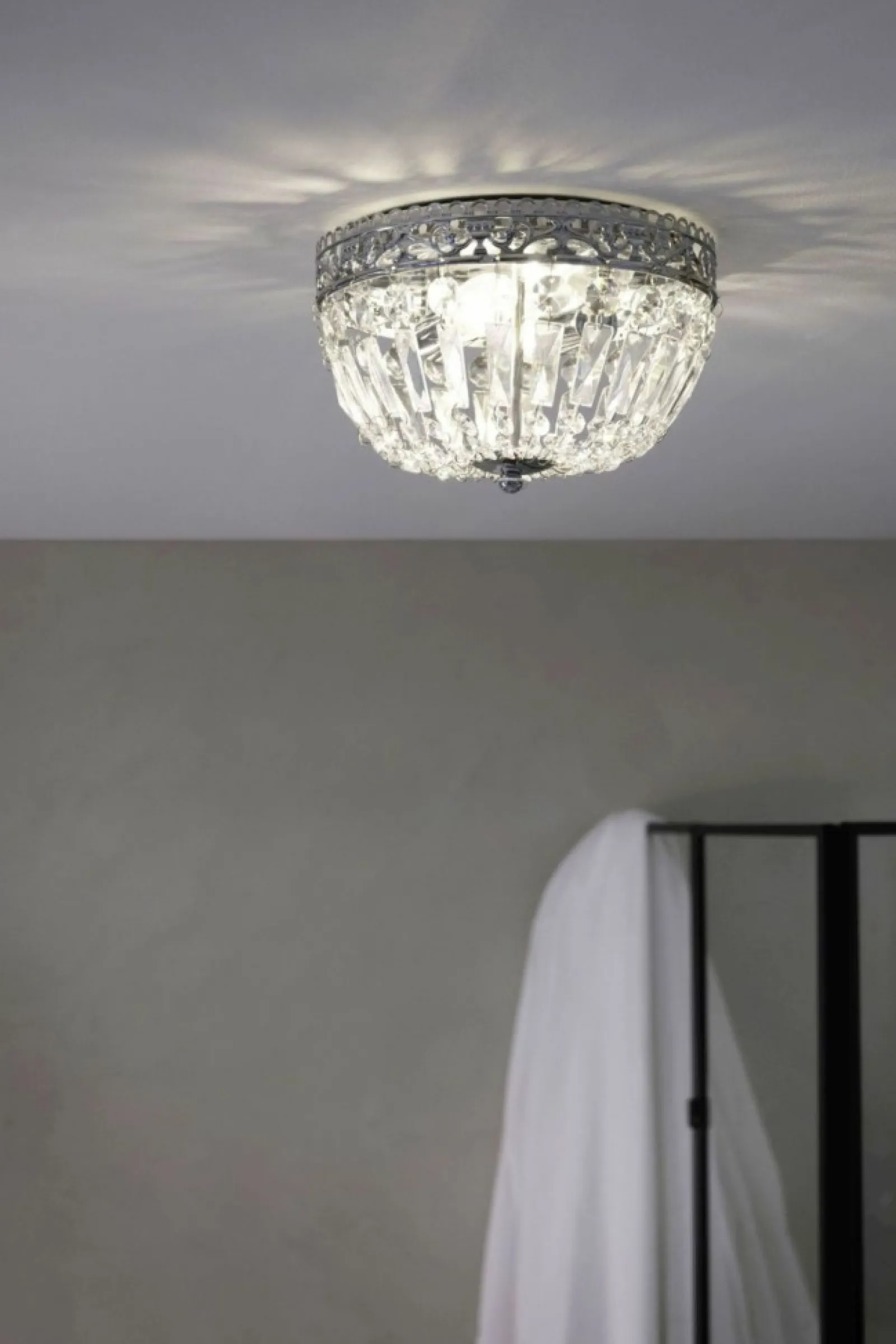 Sklep Kaja Kryształowa lampa sufitowa w stylu glamour 108599 z serii ETIENNE* Plafony Nowoczesne