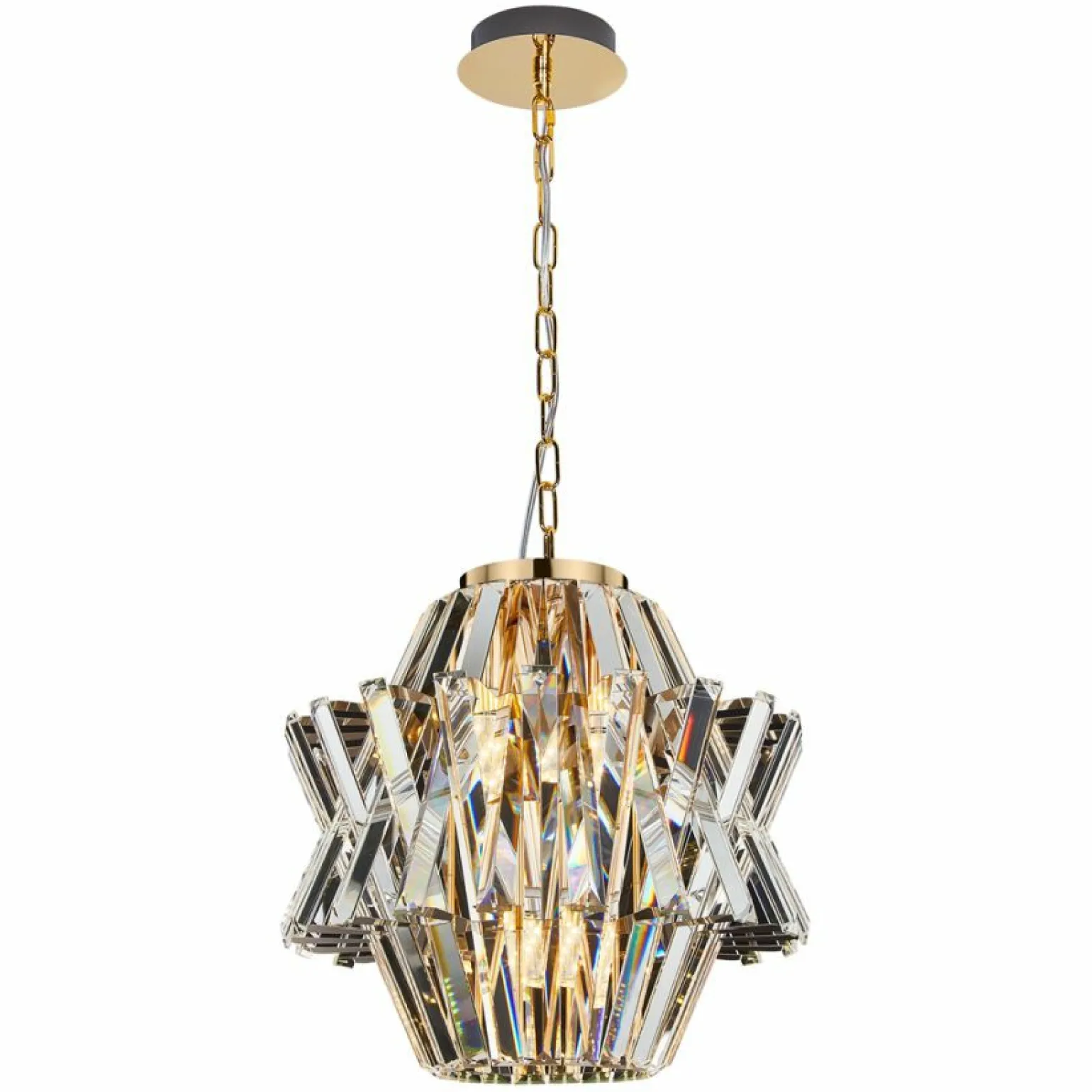 Outlet Kryształowa lampa w nowoczesnym kształcie ML0399 CROWN | Kaja Żyrandole Nowoczesne
