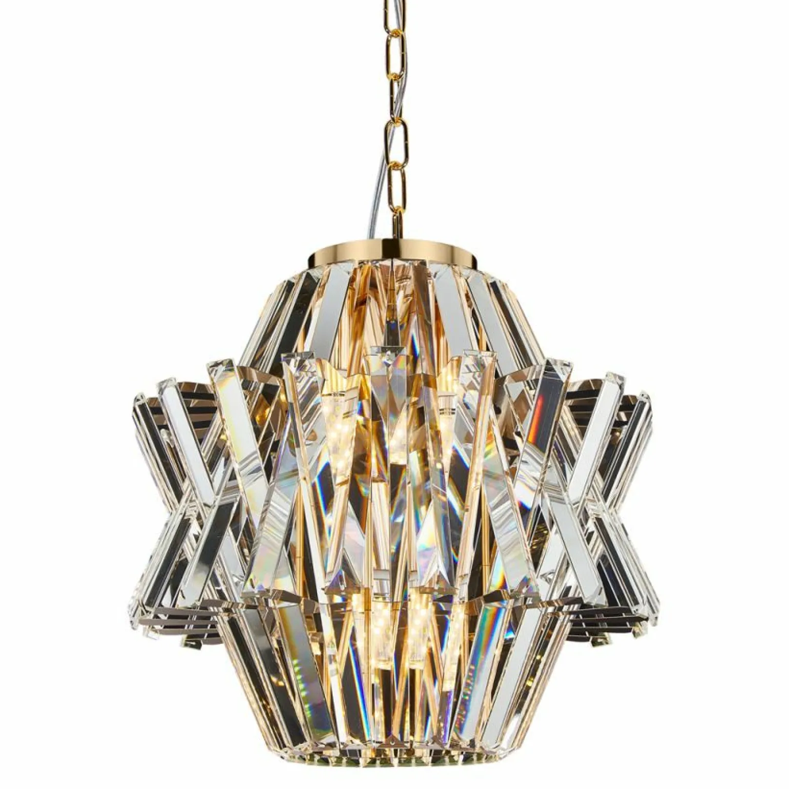Outlet Kryształowa lampa w nowoczesnym kształcie ML0399 CROWN | Kaja Żyrandole Nowoczesne