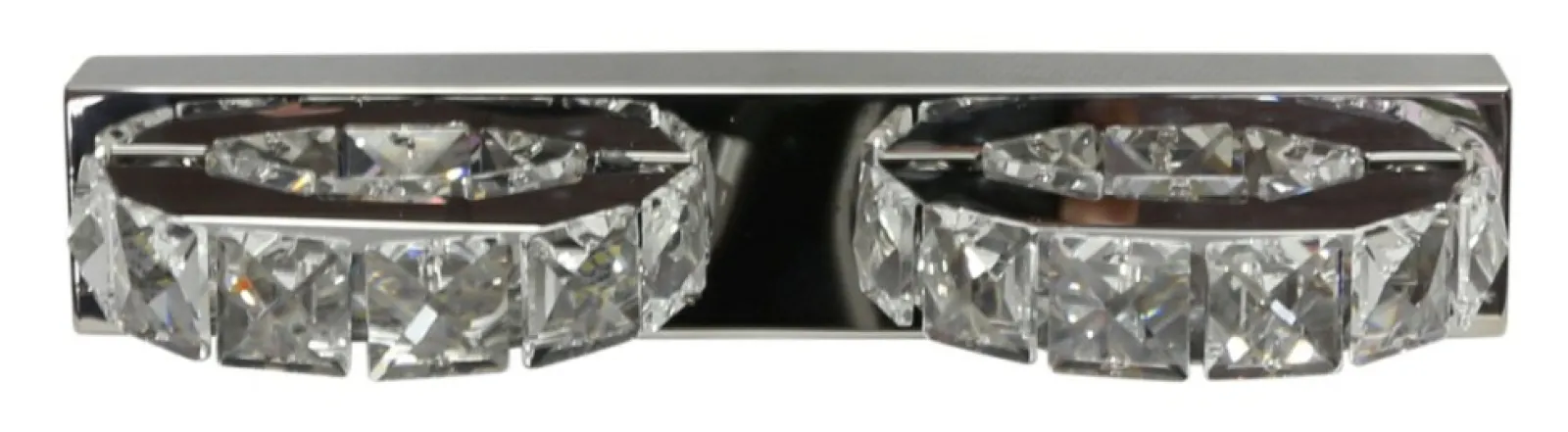 Sklep Kaja Kryształowy kinkiet z dwoma ringami 22-45300 SHIPI | Kaja Oświetlenie* Lampy Led | Kinkiety Tradycyjne