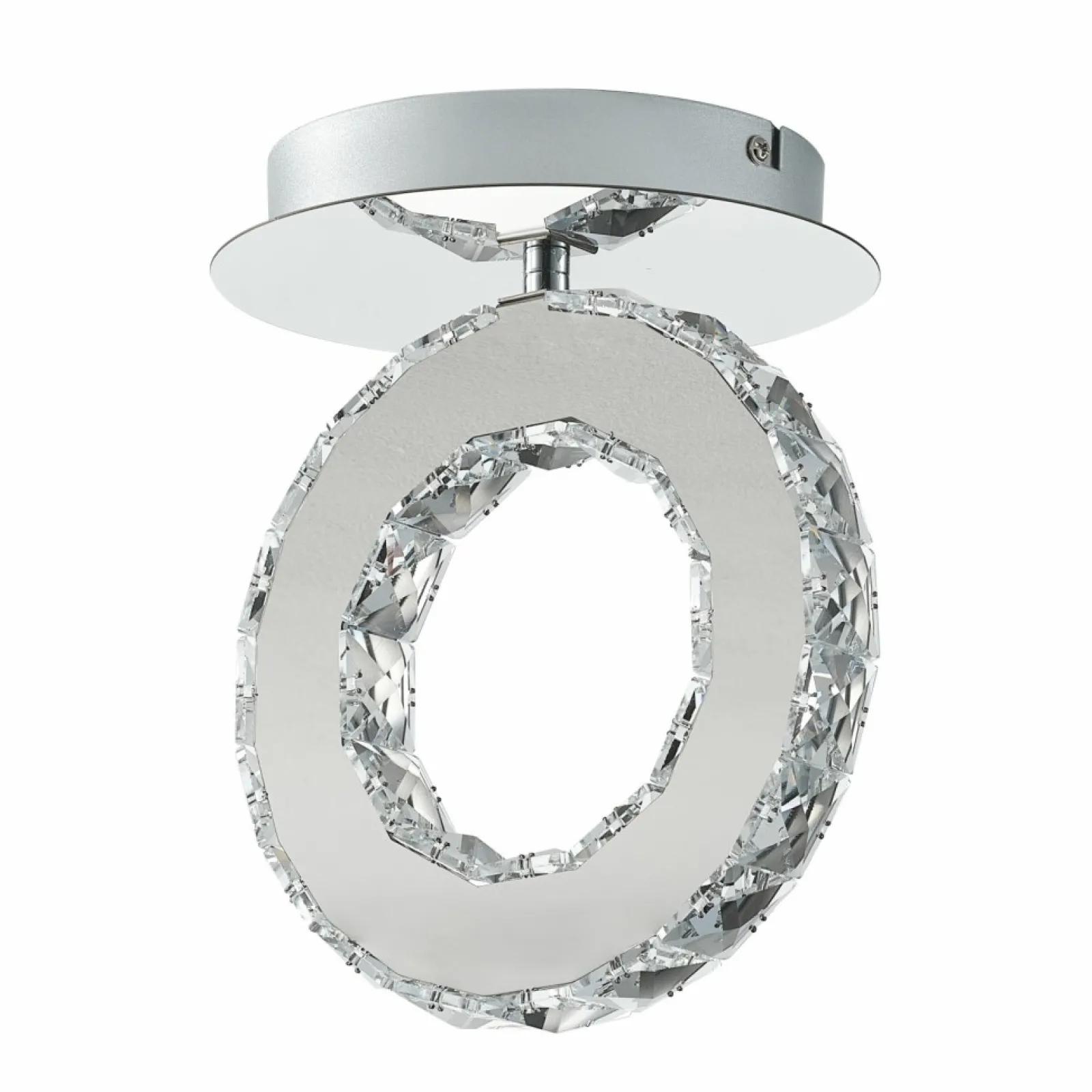 Sklep Kaja Kryształowy spot LED w stylu glamour MX3713-1-3CT GIRONA | Kaja* Lampy Led | Plafony Nowoczesne