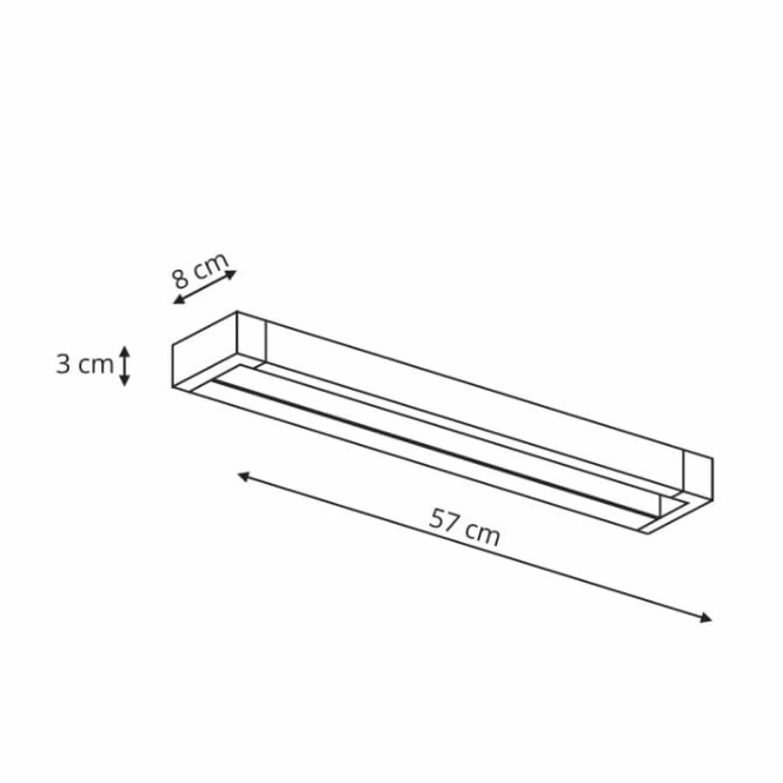 Sklep Kaja Lampa ścienna nad lustro łazienkowe LP-1174/1W WH DENVER | Kaja* Lampy Led
