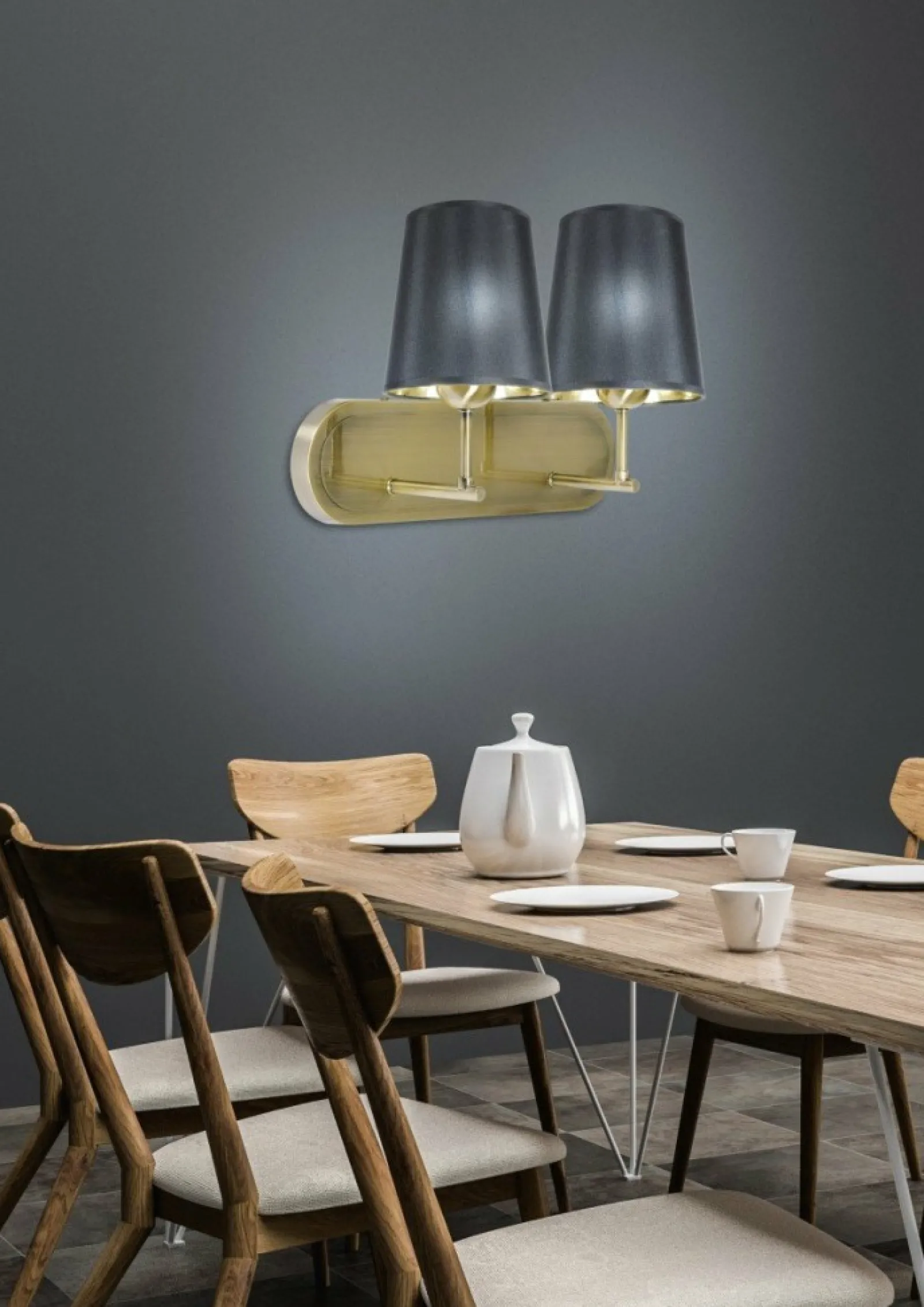 Sklep Kaja Lampa ścienna w stylu hotelowym 22-53510 MILONGA | Kaja Oświetlenie* Kinkiety Tradycyjne