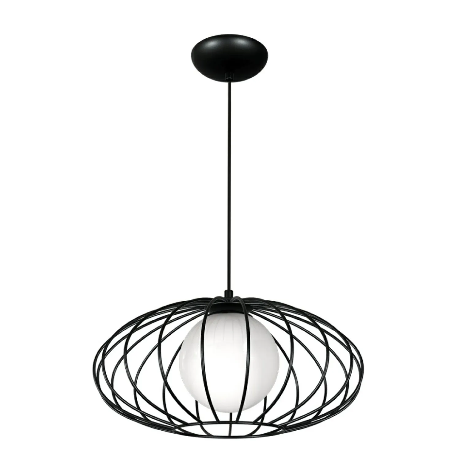 New Lampa do jadalni, druciany koszyk MLP4422 KRONOS | Kaja Oświetlenie Żyrandole Nowoczesne